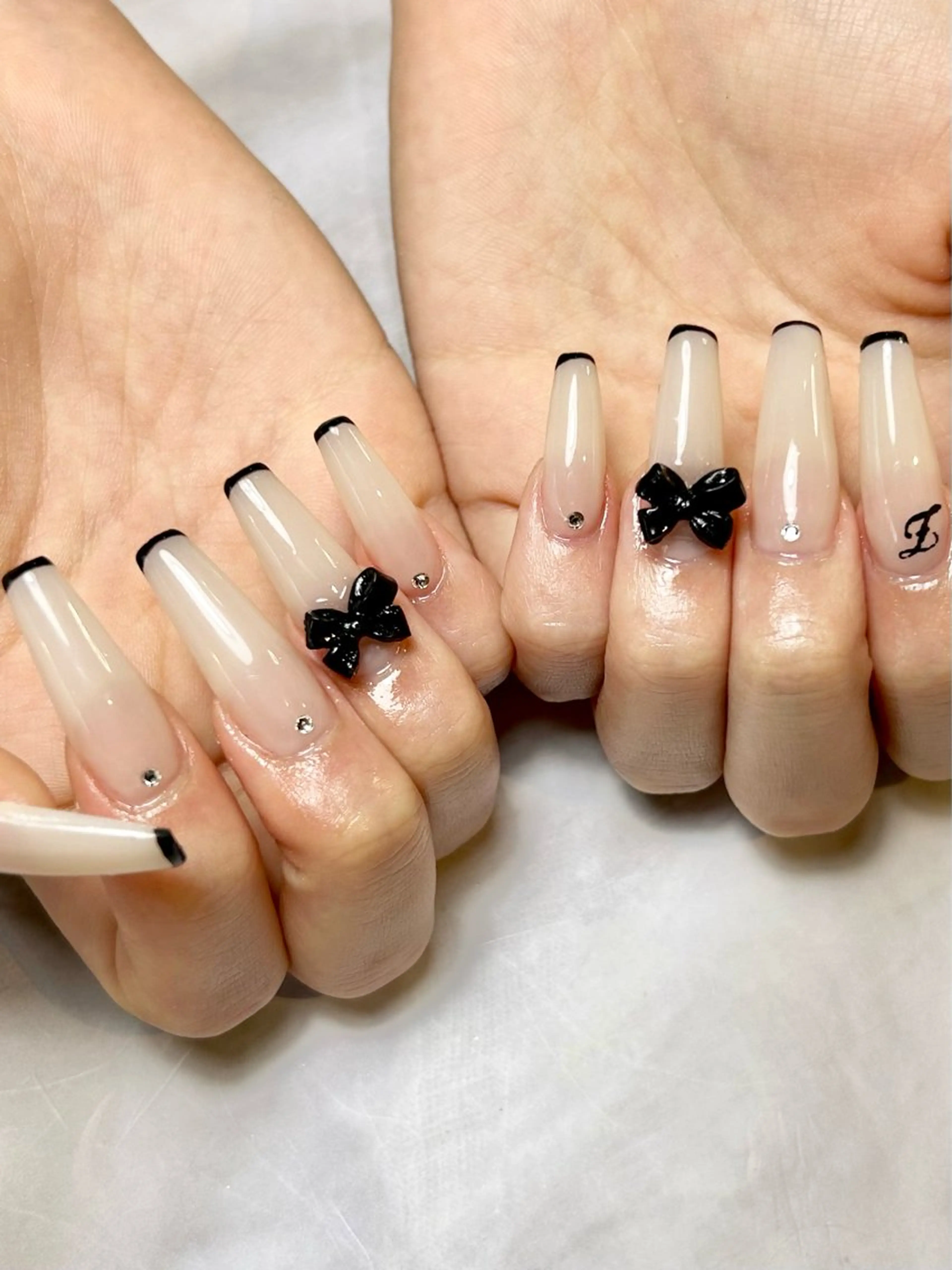 ネイル フレンチネイル 持ち込み ハンドネイル Reflection marikoのネイルデザイン