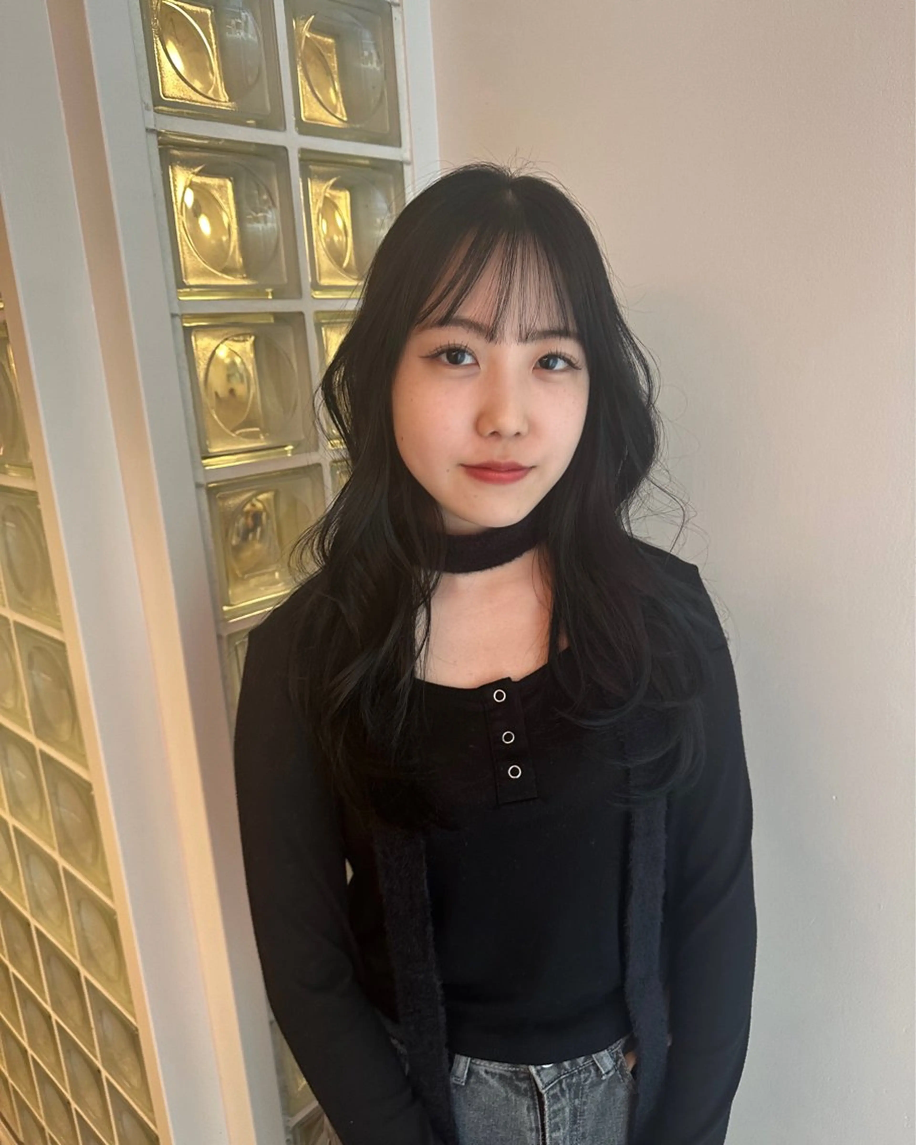 セミロング ボブ/似合わせ レイヤーcocomoのヘアスタイル