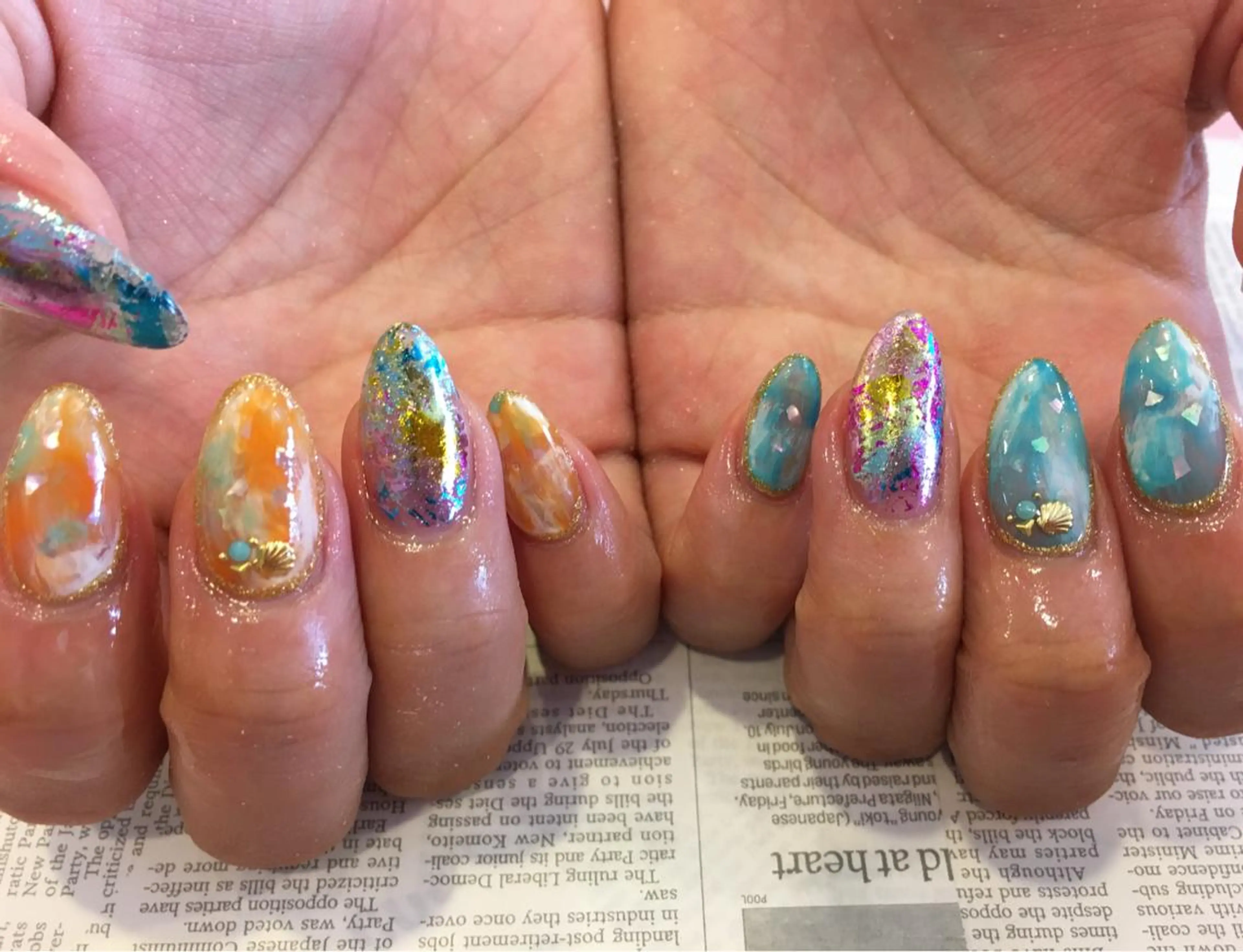 ネイル にしぐち はるかのネイルデザイン