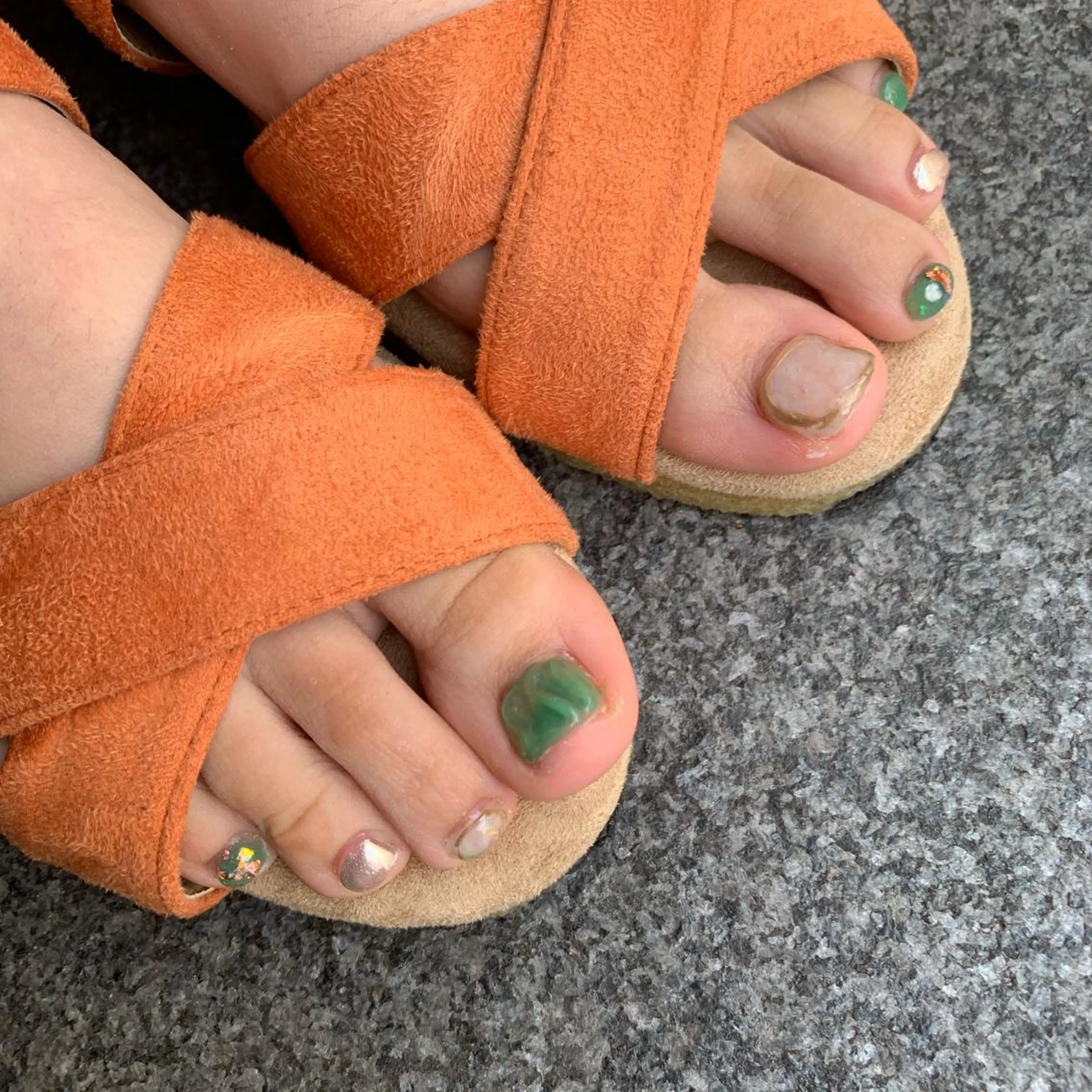 ネイル AMI ウルフパーマ/メンズのヘアスタイル