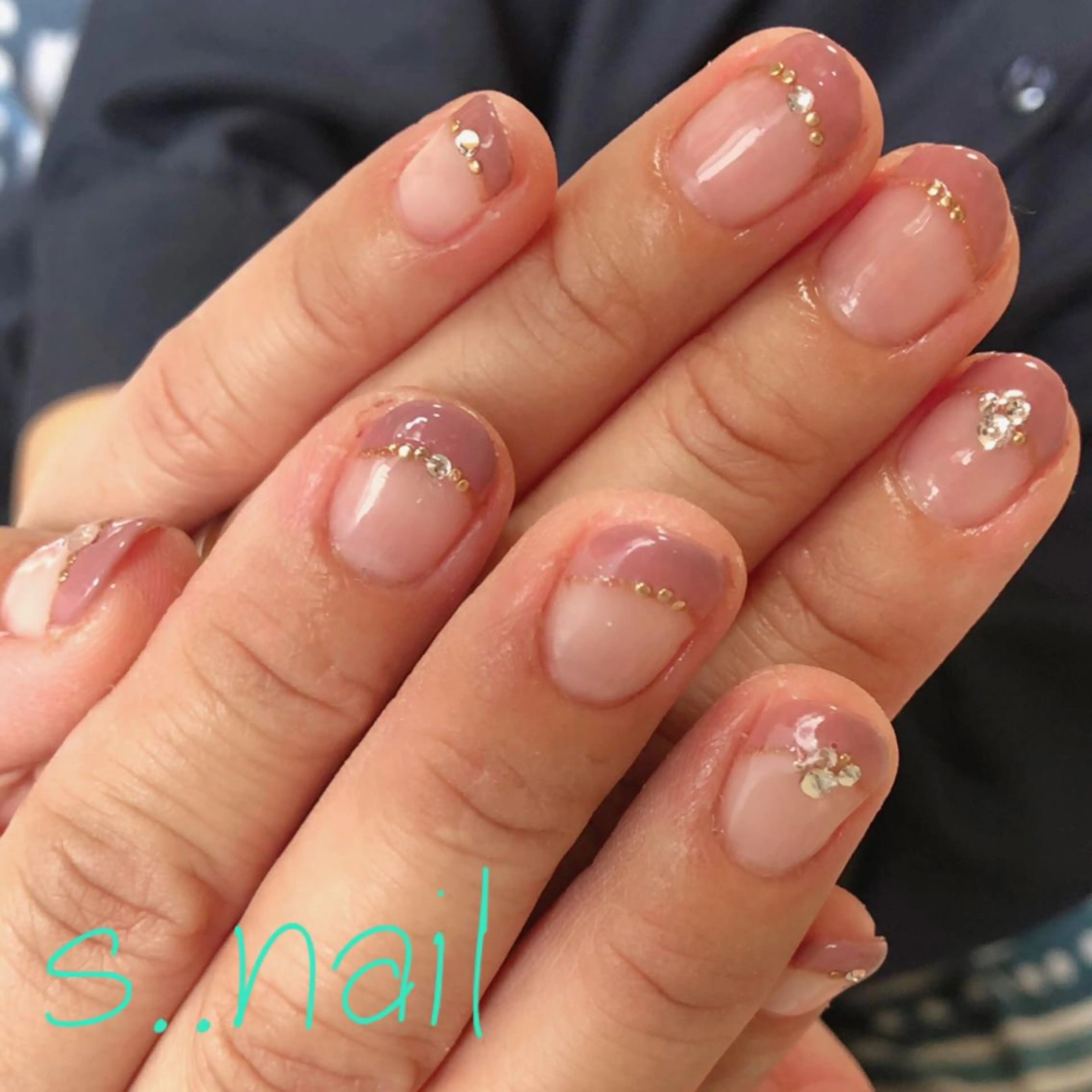 ネイル フレンチネイル ピンク s..nail / MORITAのネイルデザイン