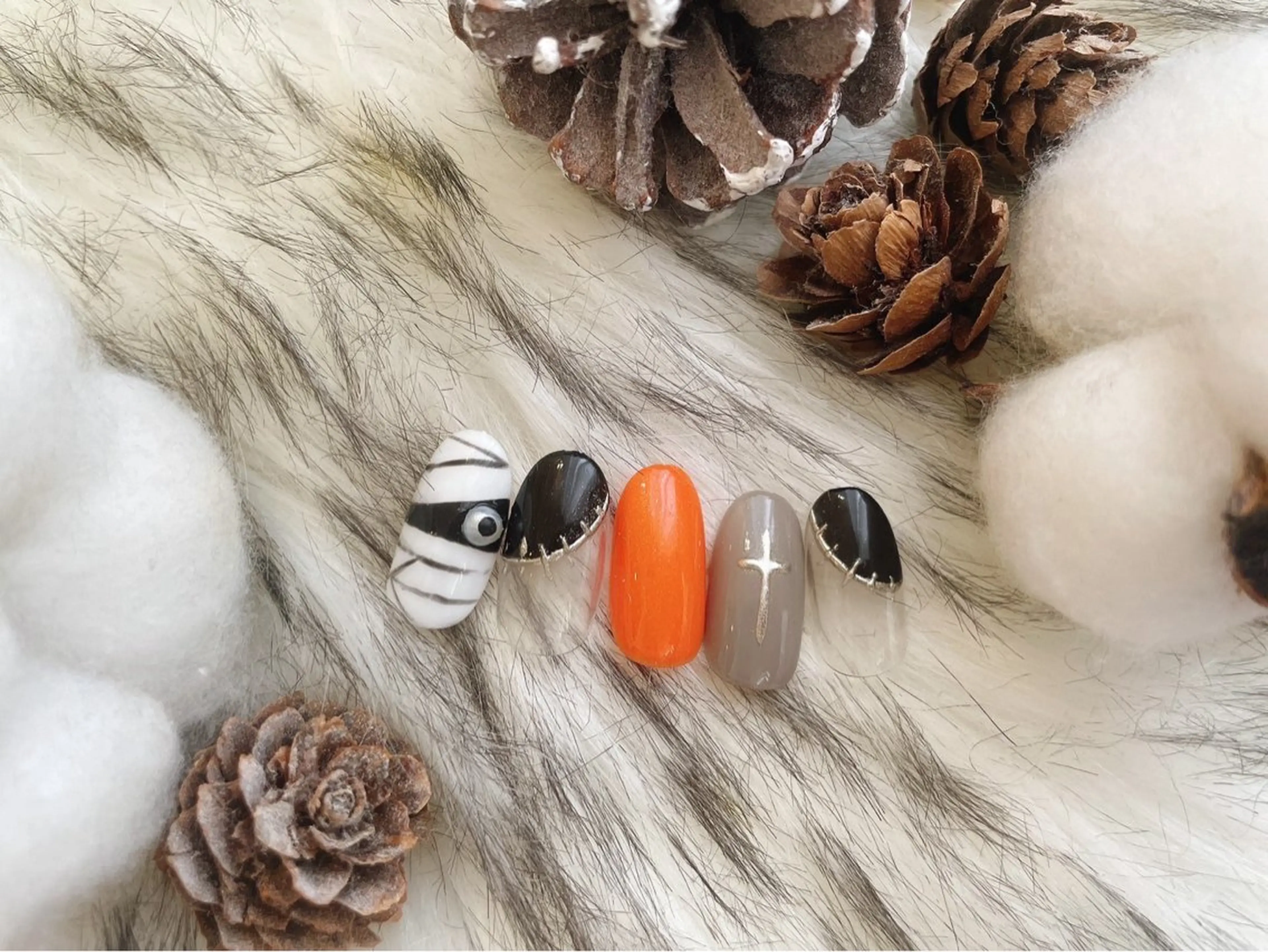 ネイル フットネイル ジェルネイル ハロウィン パラジェル kiki nail &brow二子玉川の眉毛・アイブロウイメージ