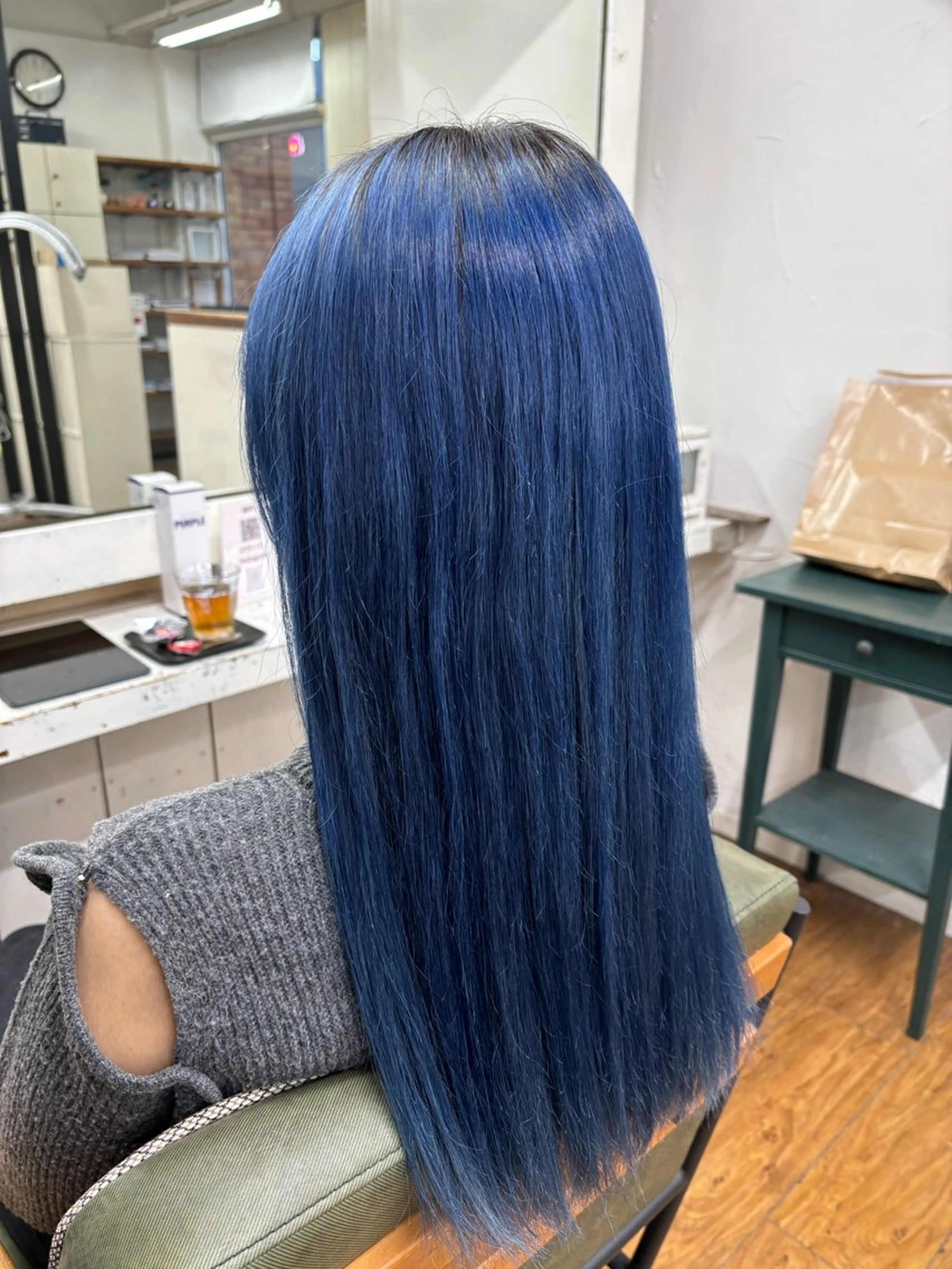 カラー ブリーチ ヘアカラー 香野 優子のヘアスタイル