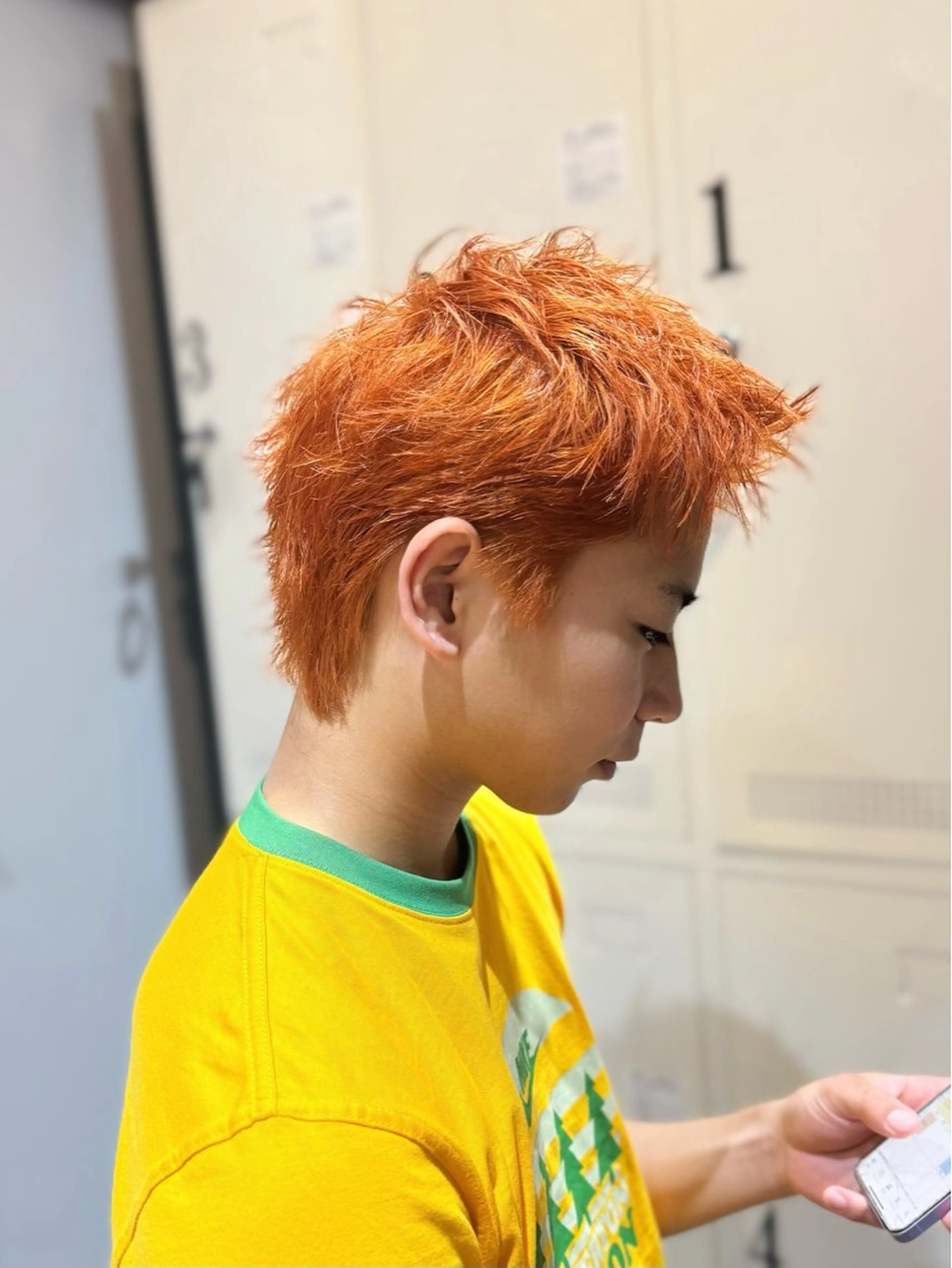 ショート カラー メンズ カット ヘアカラー トリートメント 💈メンズカット💈 No.1💈坂元のヘアスタイル