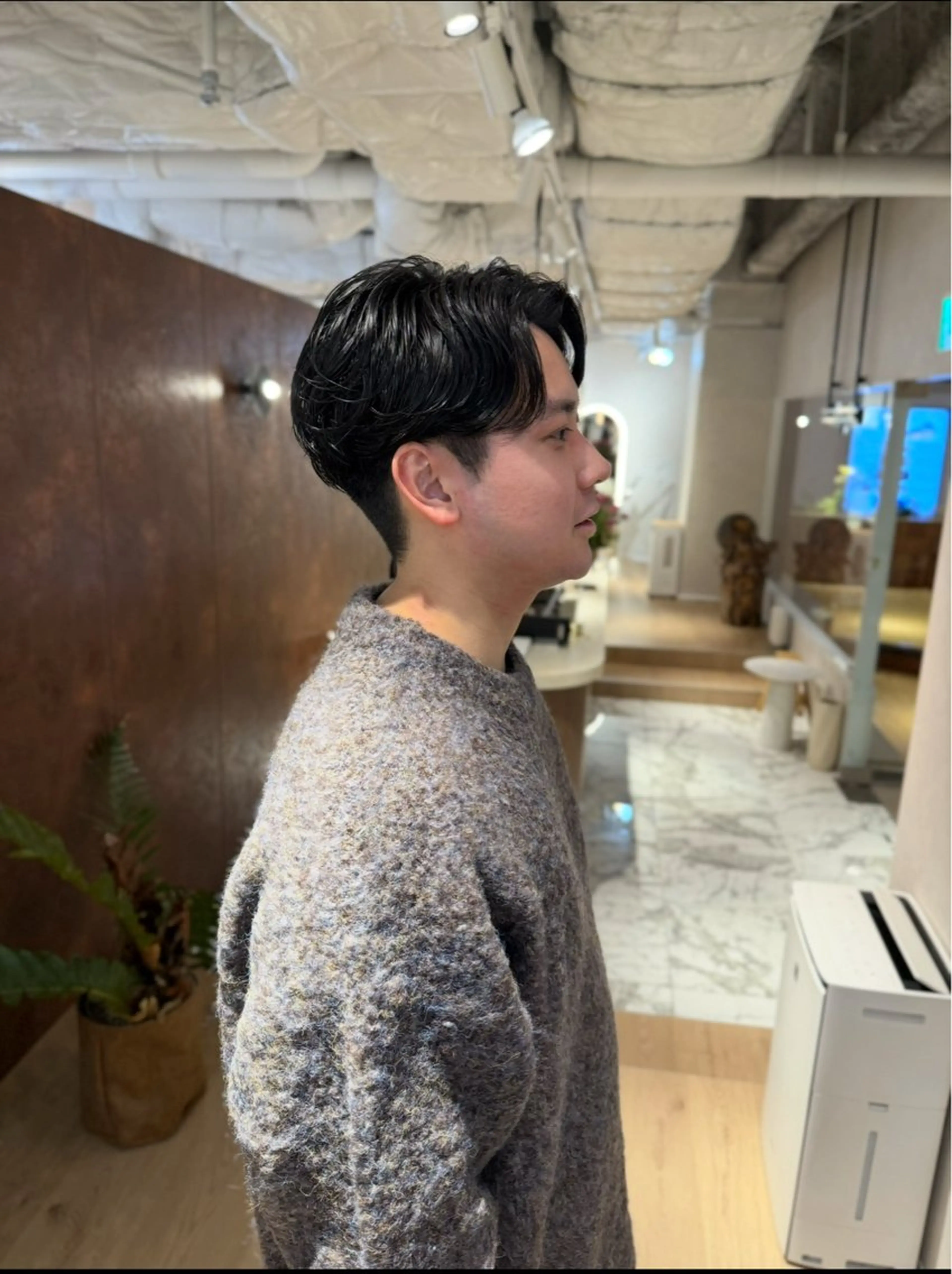 【ご新規様限定】ニュアンスパーマ＋メンズカットの写真