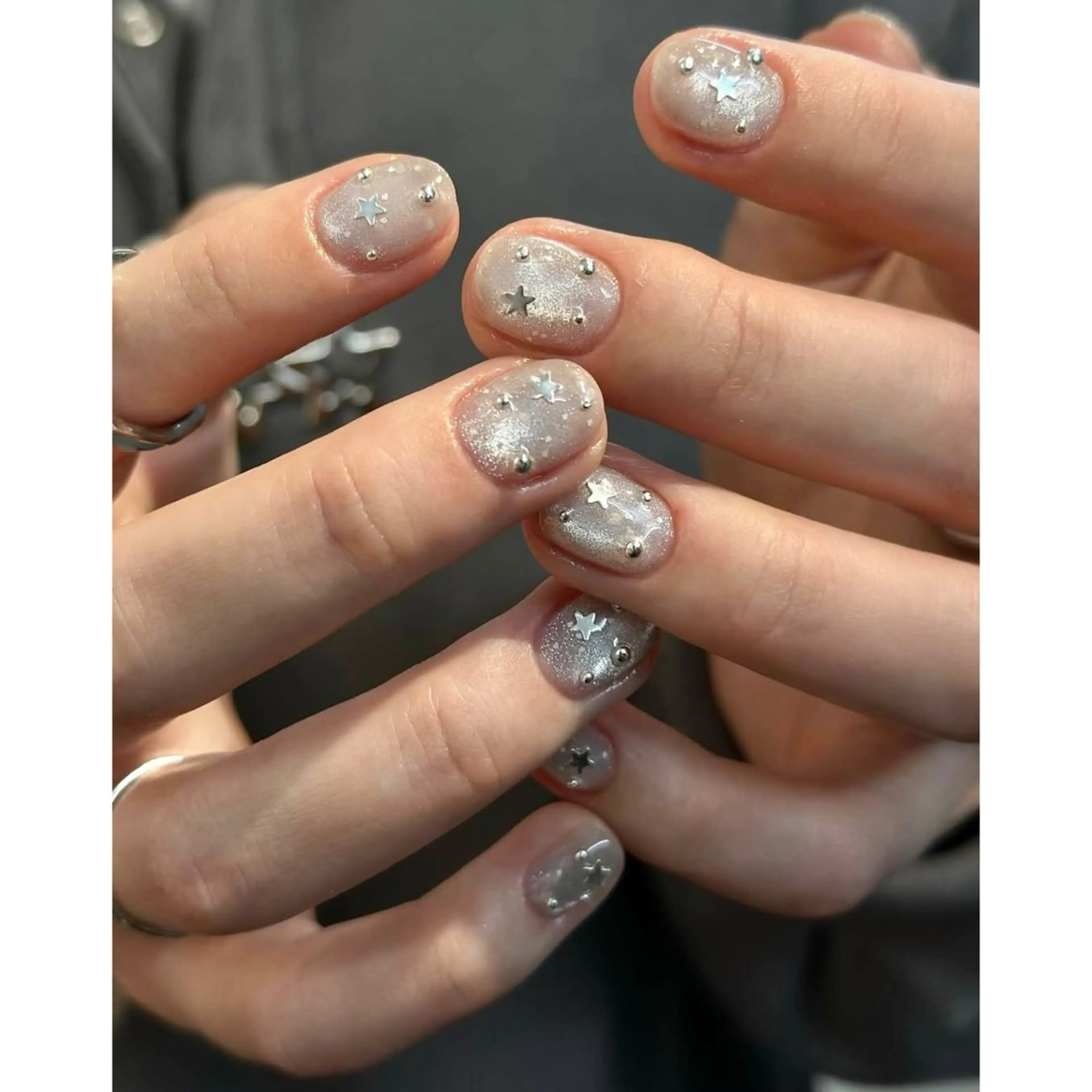 ネイル ハンドネイル ⏦Little 𐙚 Nail⏦のネイルデザイン