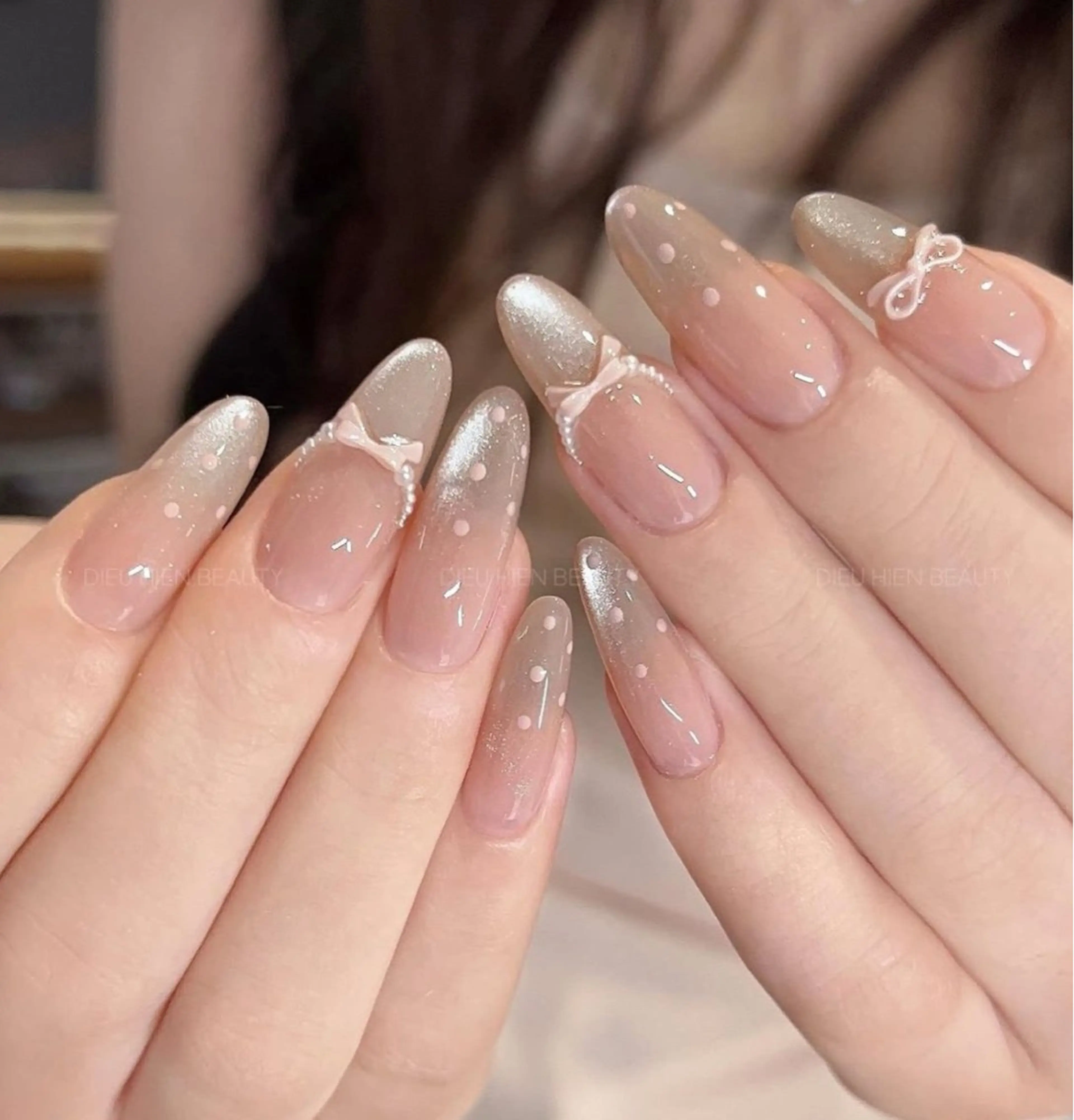 ネイル 持ち込み ハンドネイル Tini ANA.CHUOのネイルデザイン