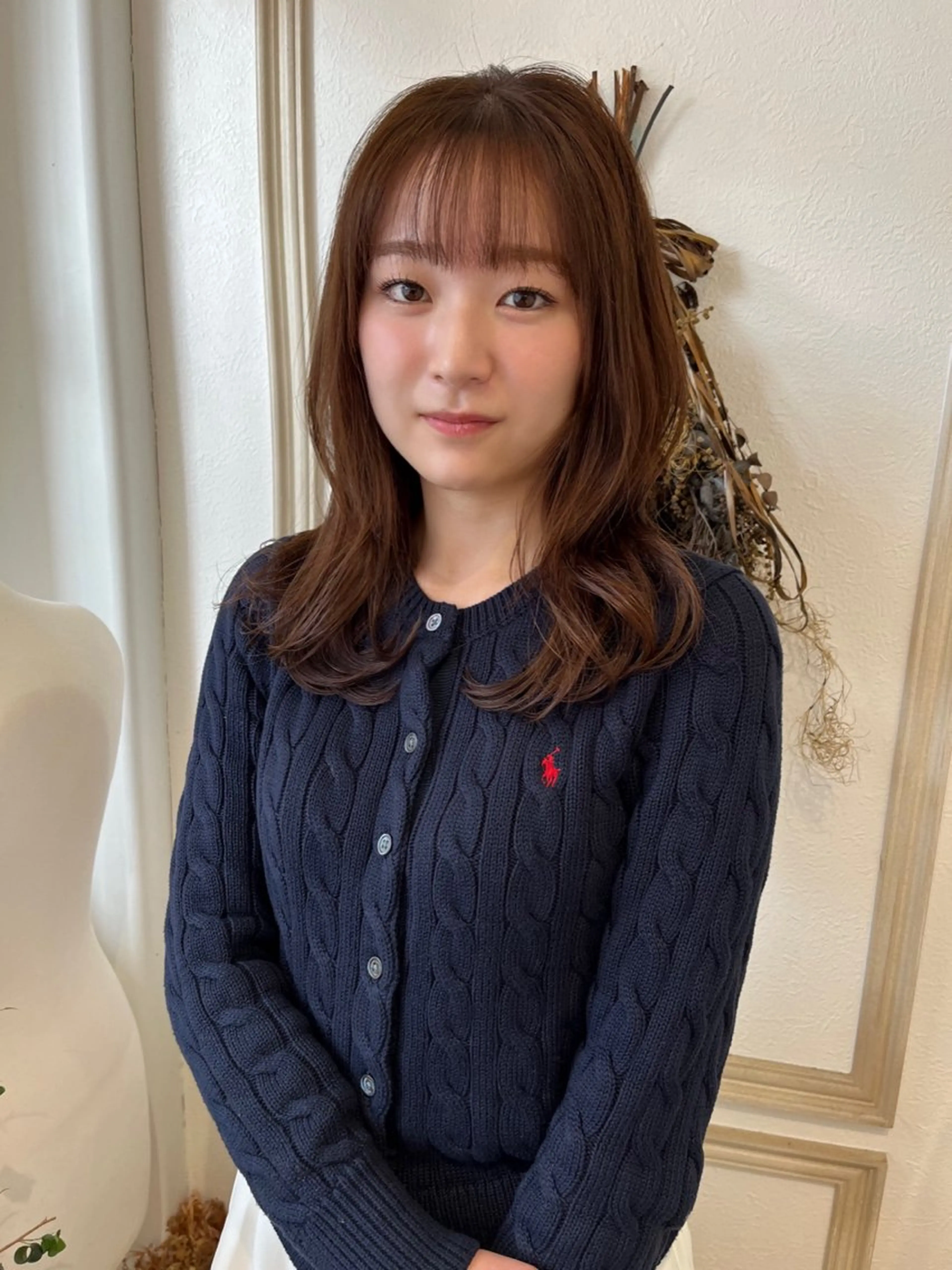 セミロング カラー ヘアアレンジ カット ヘアカラー トリートメント merc. 🩵せのおのヘアスタイル