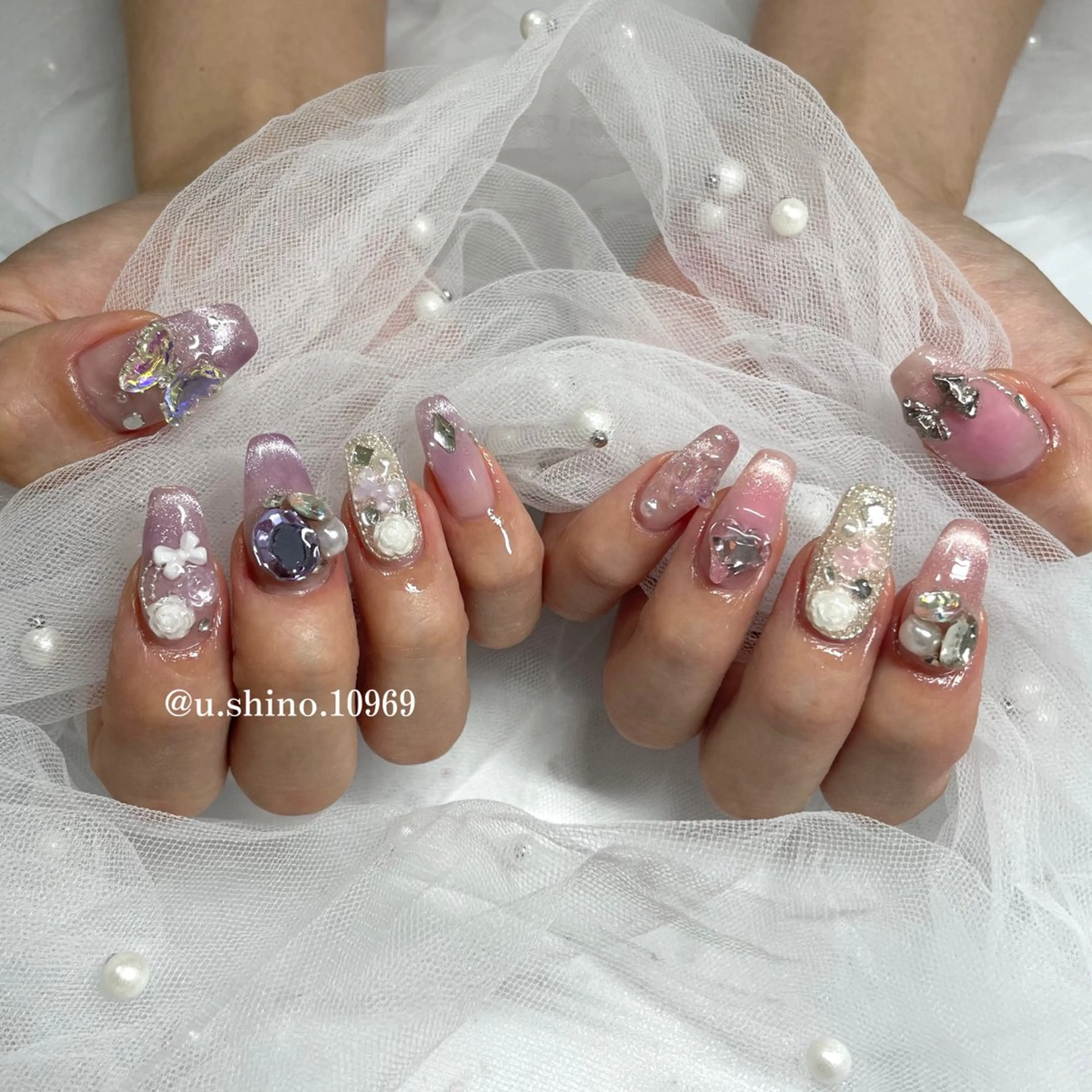 ネイル ハンドネイル MoonLight SHINOのネイルデザイン