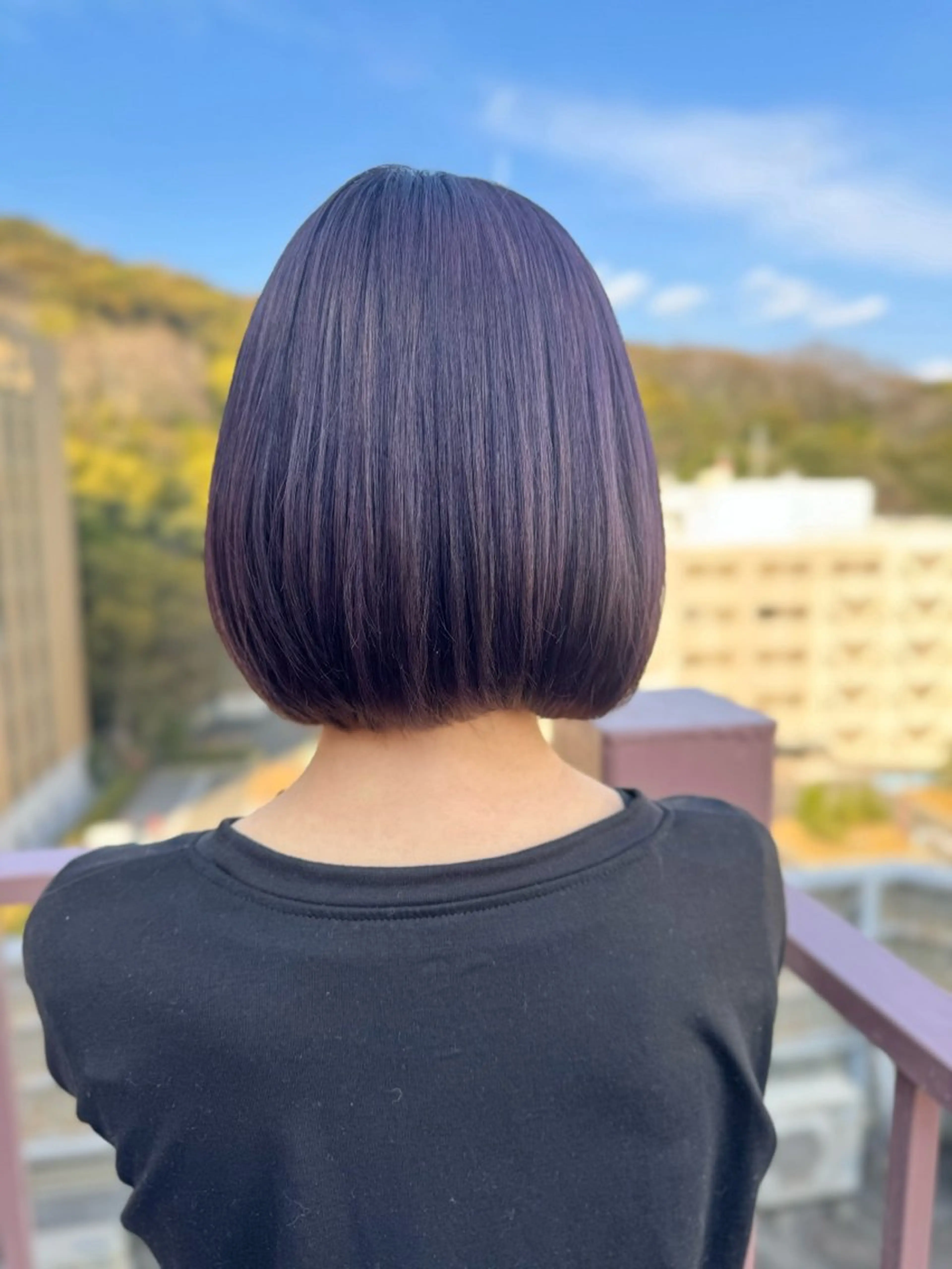 ショート カラー ラベンダーカラー ヘアカラー Viage （ビアージュ）のヘアスタイル