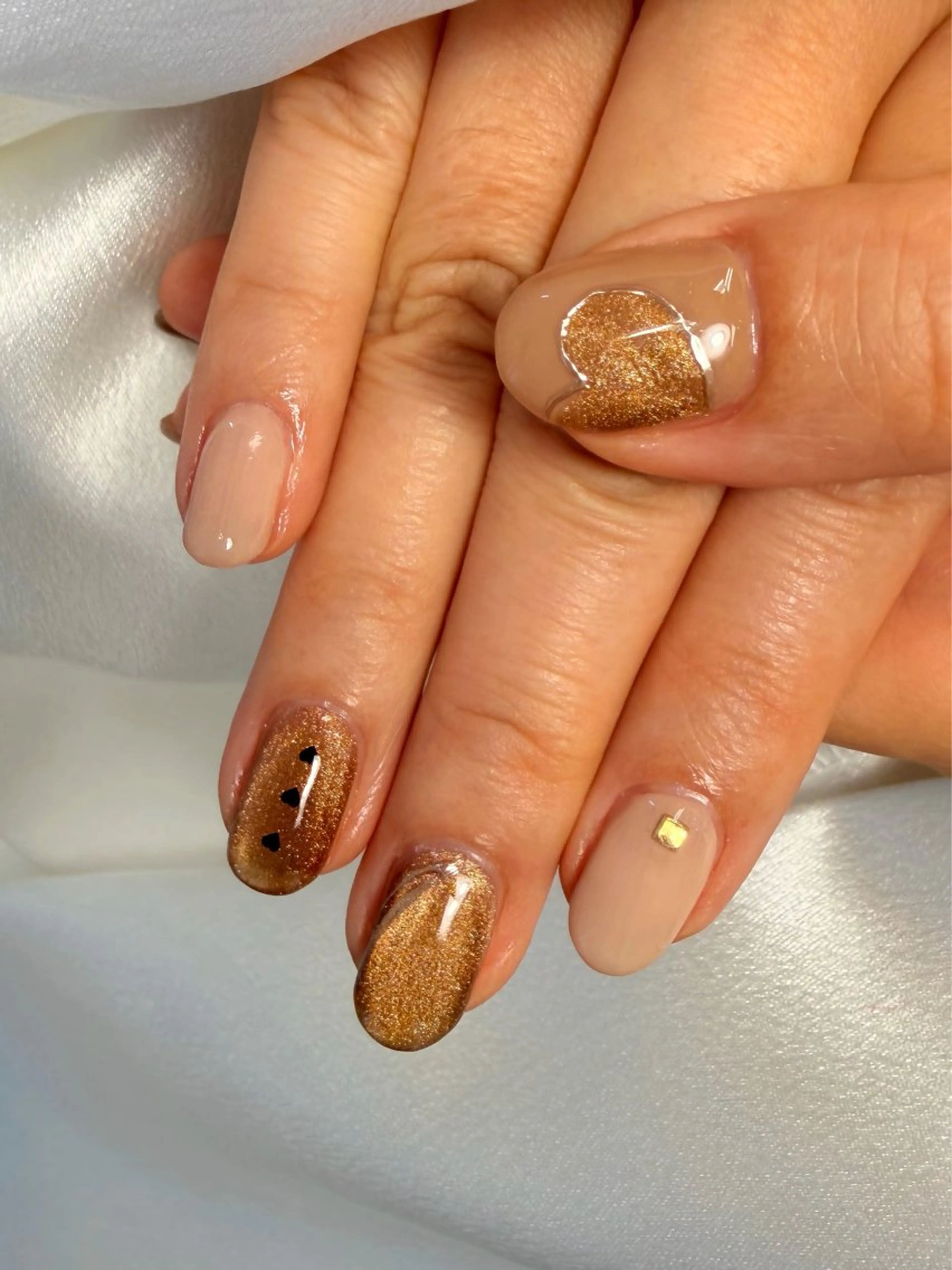 ネイル ハンドネイル nail salon BrooChillのネイルデザイン