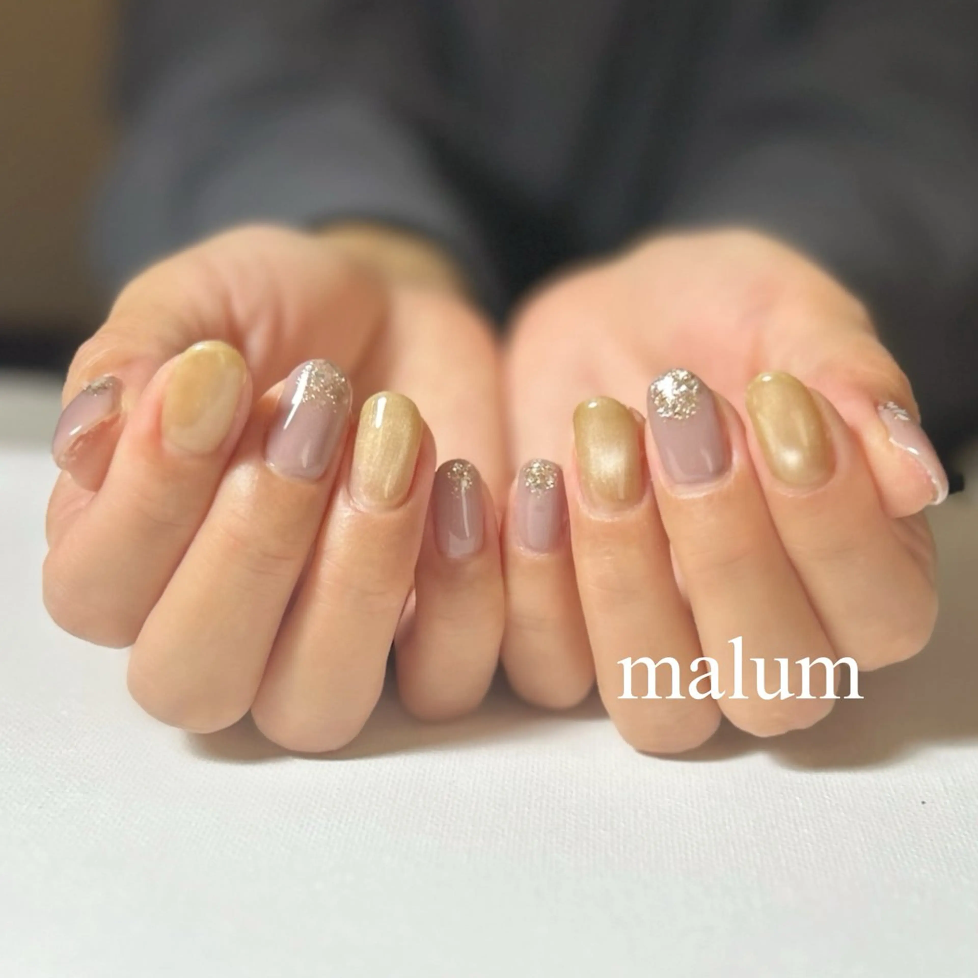 ネイル ハンドネイル malum nailのネイルデザイン