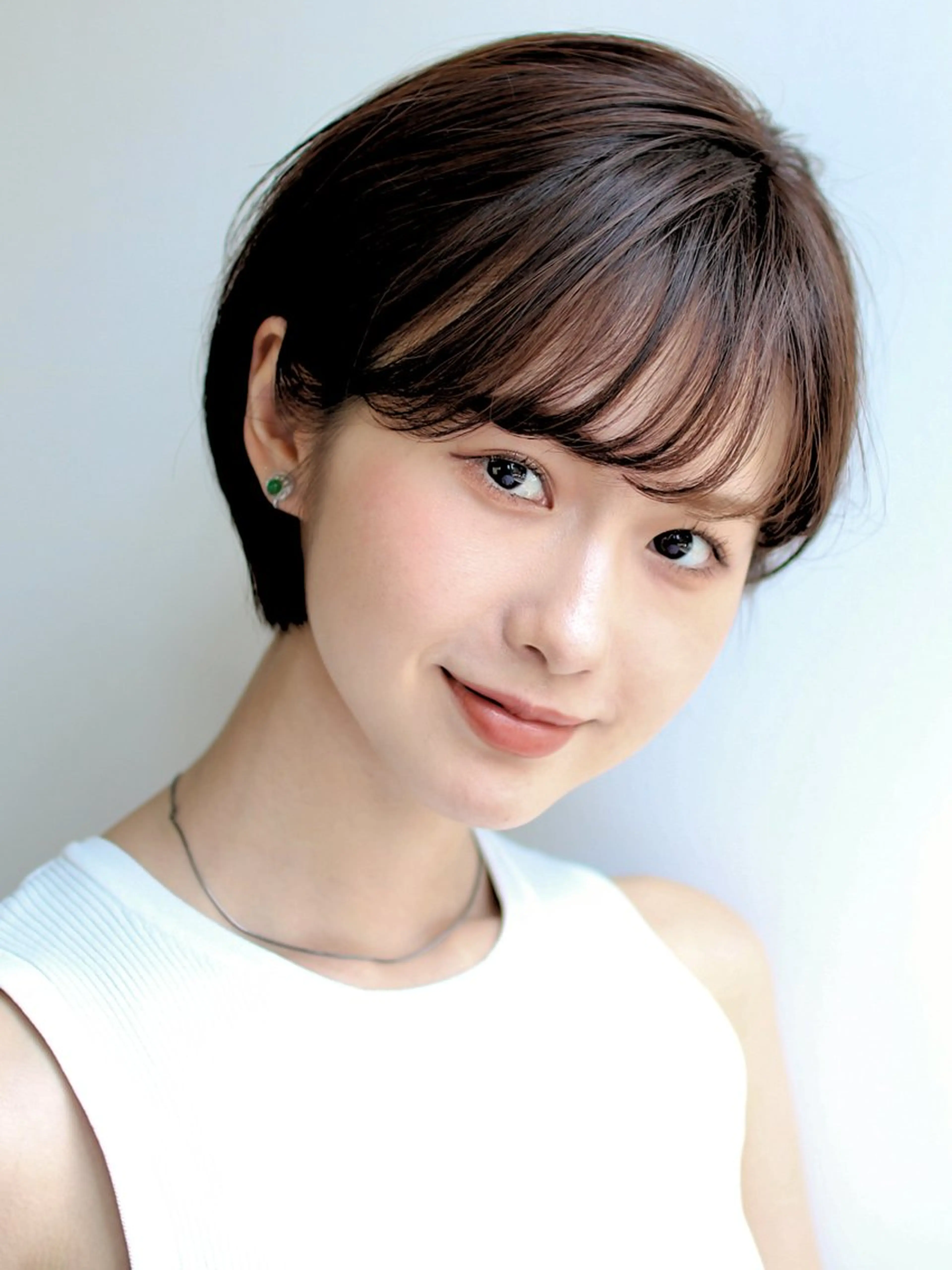 カット＋リタッチカラーの写真