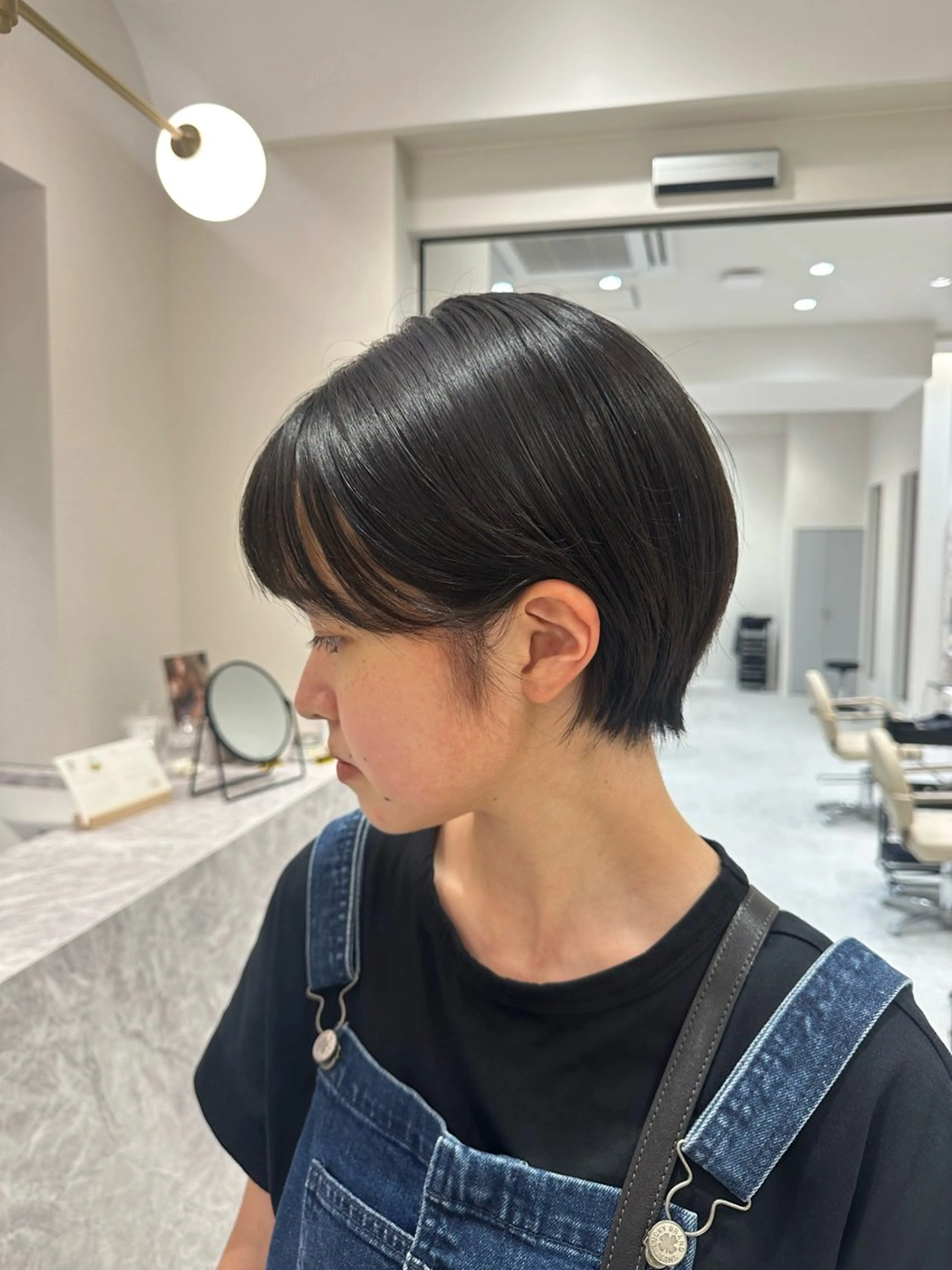 ショート カット トリートメント ヘッドスパ 韓国レイヤー✨ yasuko銀座のヘアスタイル