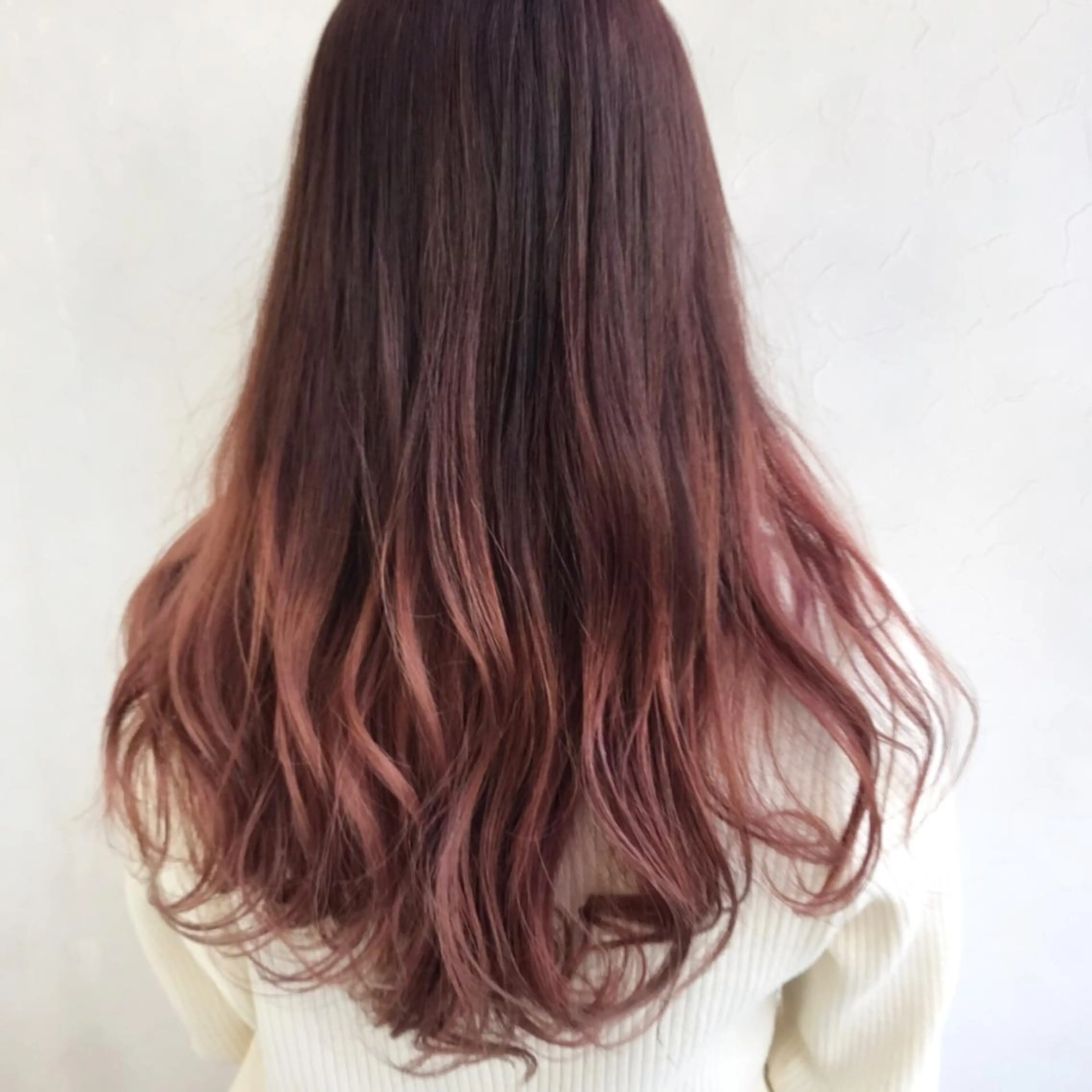 ロング カラー グラデーションカラー ピンクカラー メンズ指名多数!! SiLO 田島のヘアスタイル