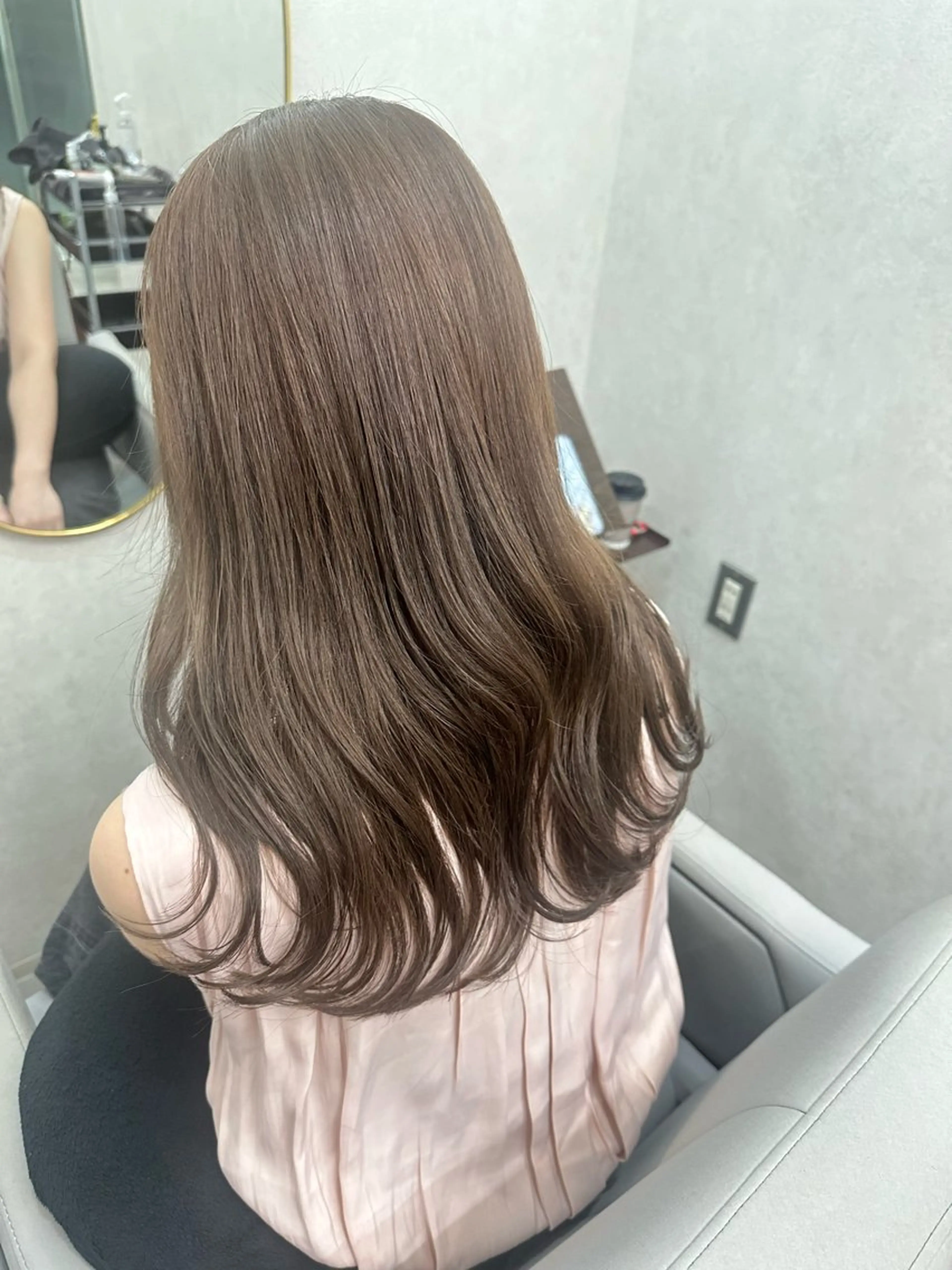 🐼🐾カット➕髪質改善カラー➕髪質改善トリートメント🐼🐾の写真