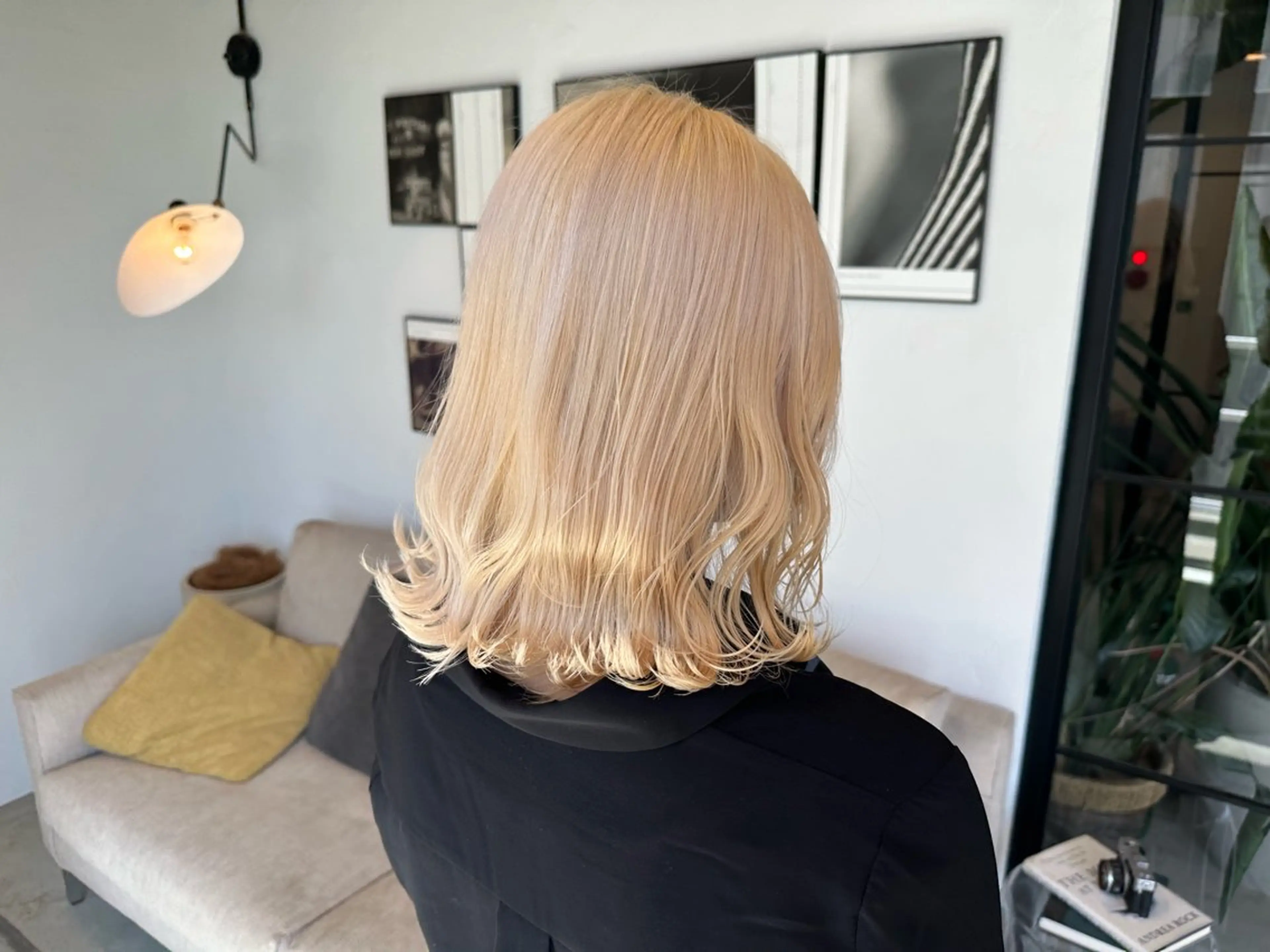 ミディアム カット ヘアカラー トリートメント ダブルカラー/レイヤ ー新潟駅/谷口大海のヘアスタイル