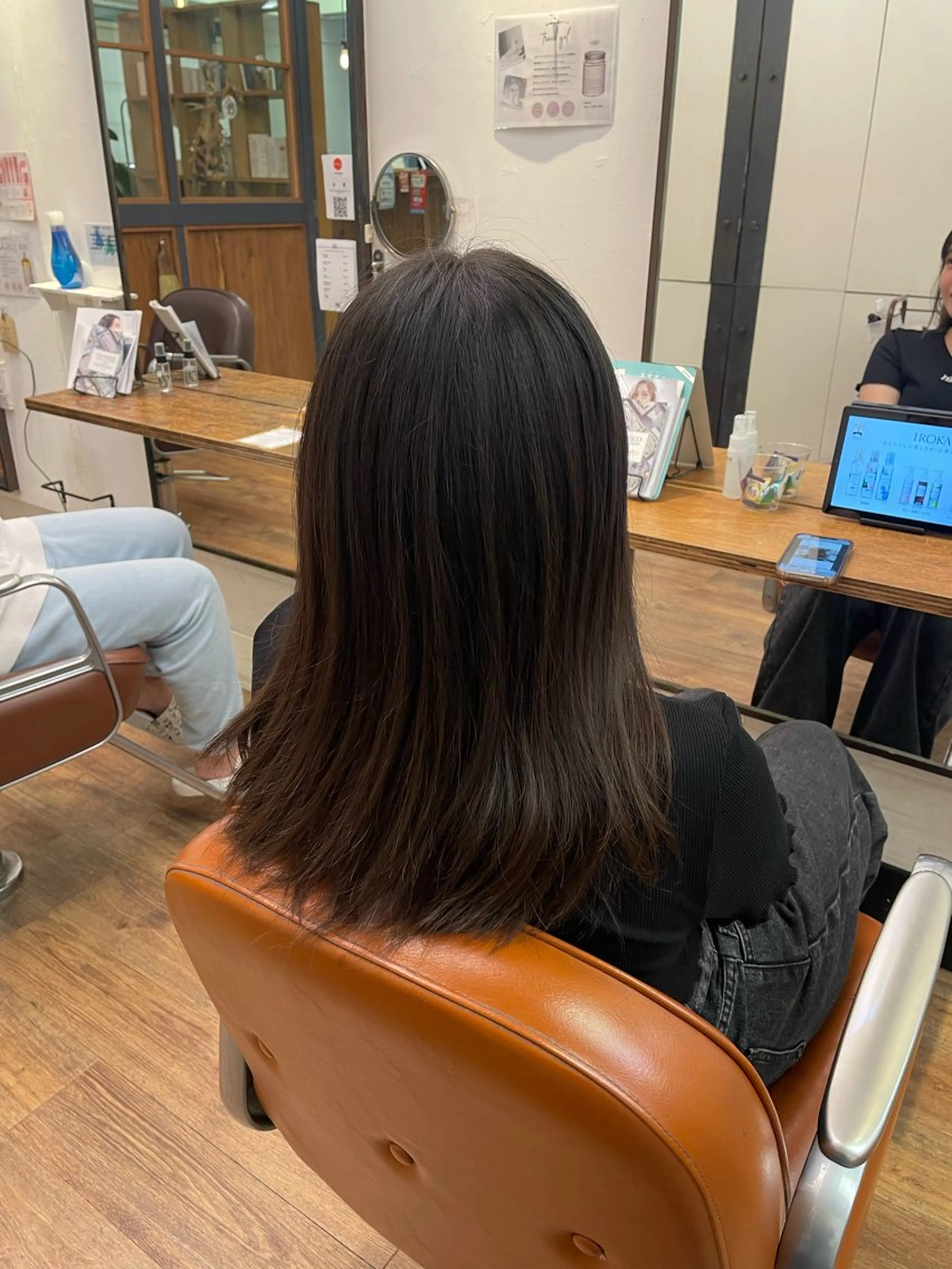 ロング カラー 透明感カラー 川上拓真 ✂︎学芸大学のヘアスタイル