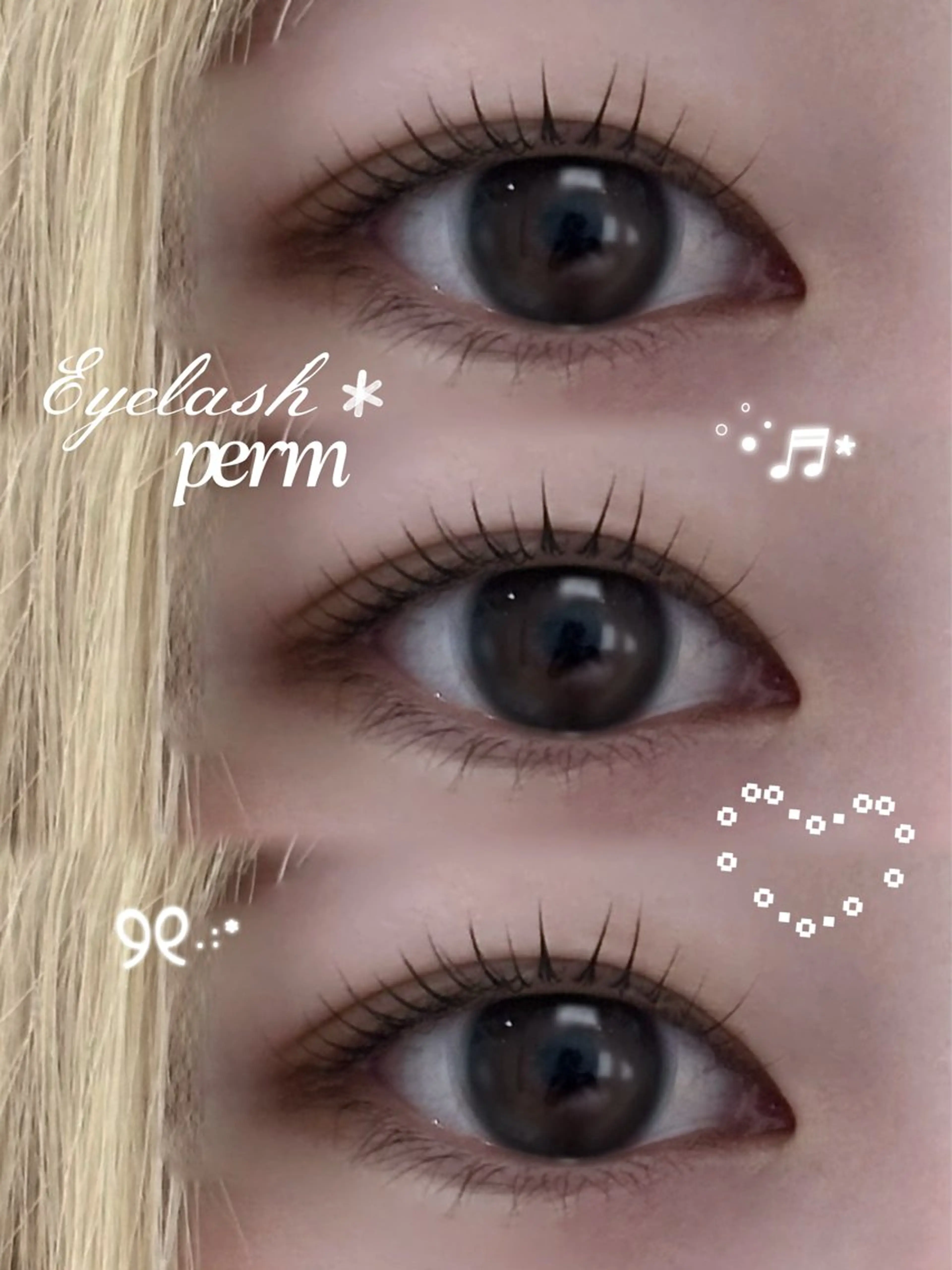 マツエク・マツパ Le Riad 磯部🎀🤍のマツエク・マツパデザイン