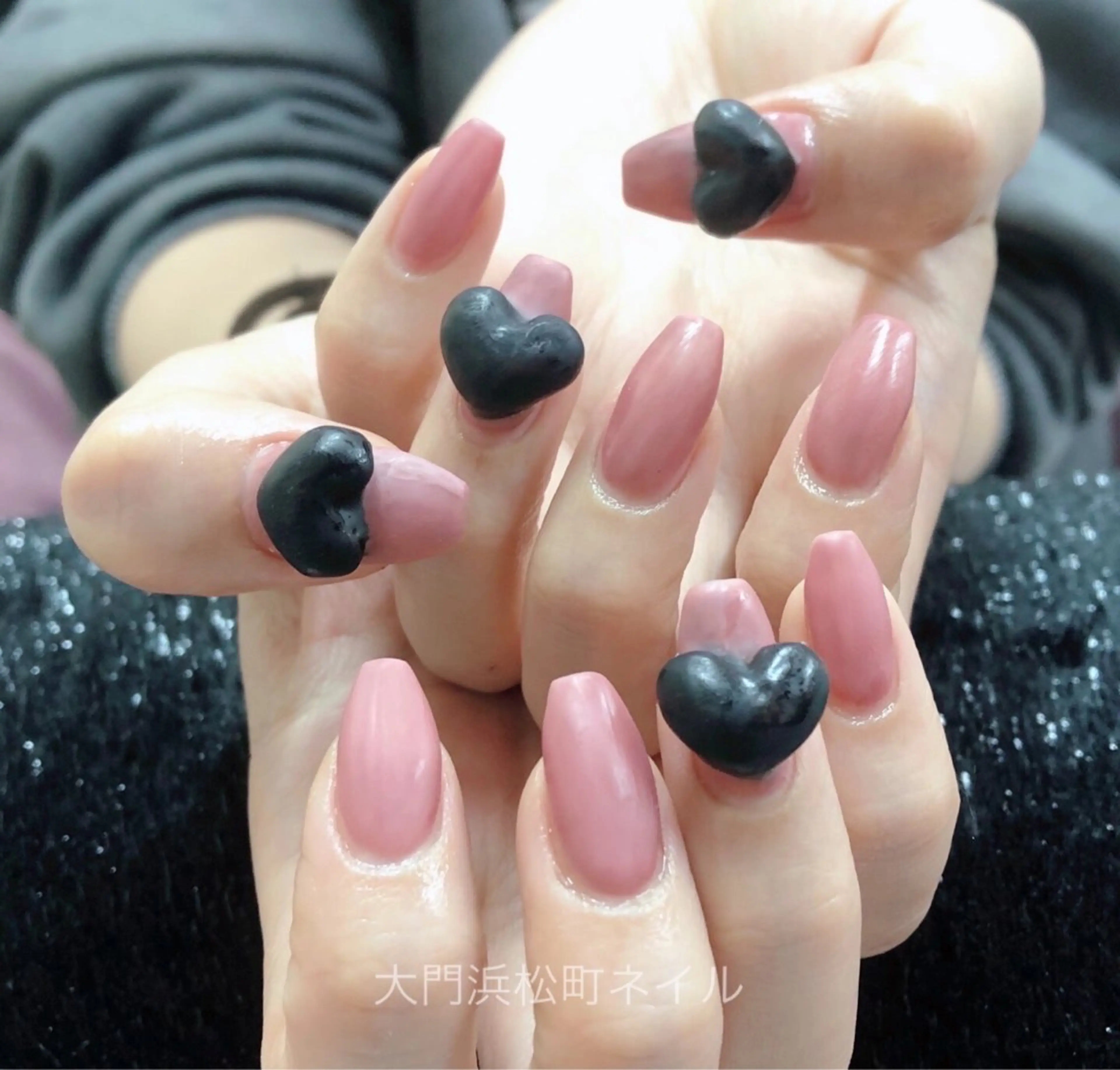 ネイル ボルドー 成人式 フレンチネイル ガラスフレンチ マグネットネイル ハンドネイル ハンドケア 大門浜松町 ネイルのネイルデザイン