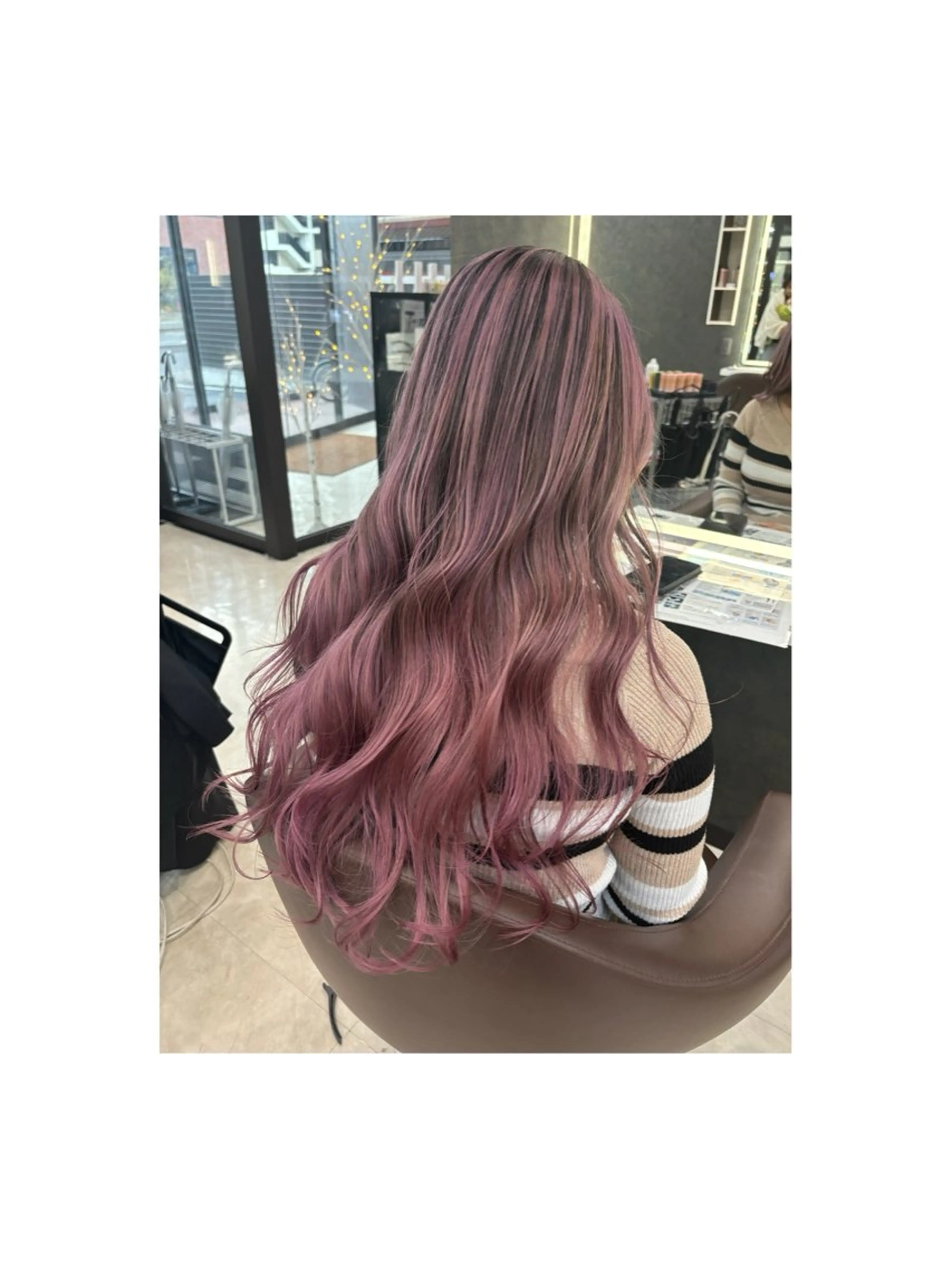 ロング 色落ちまで2度綺麗な ハイトーン🪞/ミクのヘアスタイル