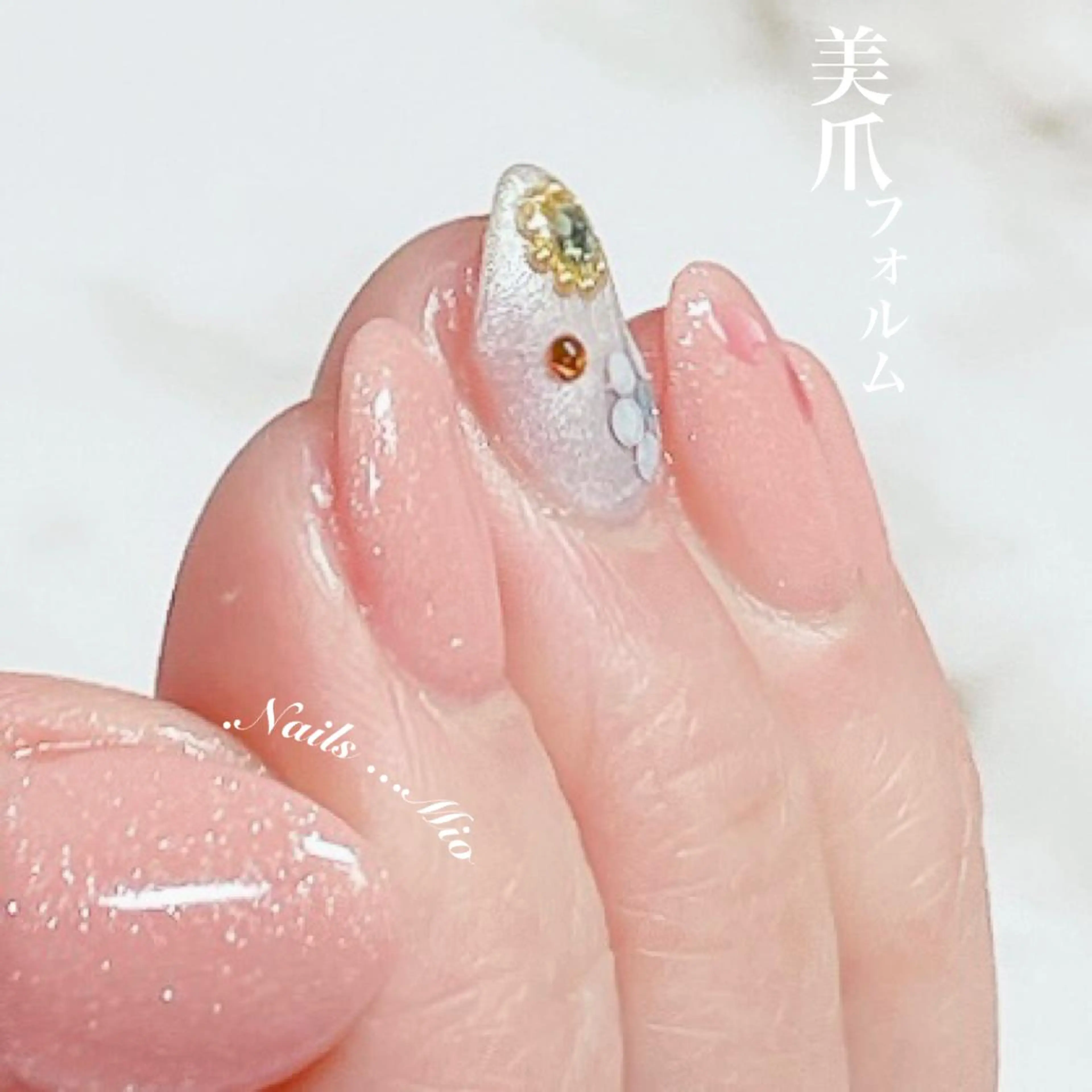 ネイル ワンカラーネイル .Nails Mio 赤羽西ネイルサロンのネイルデザイン