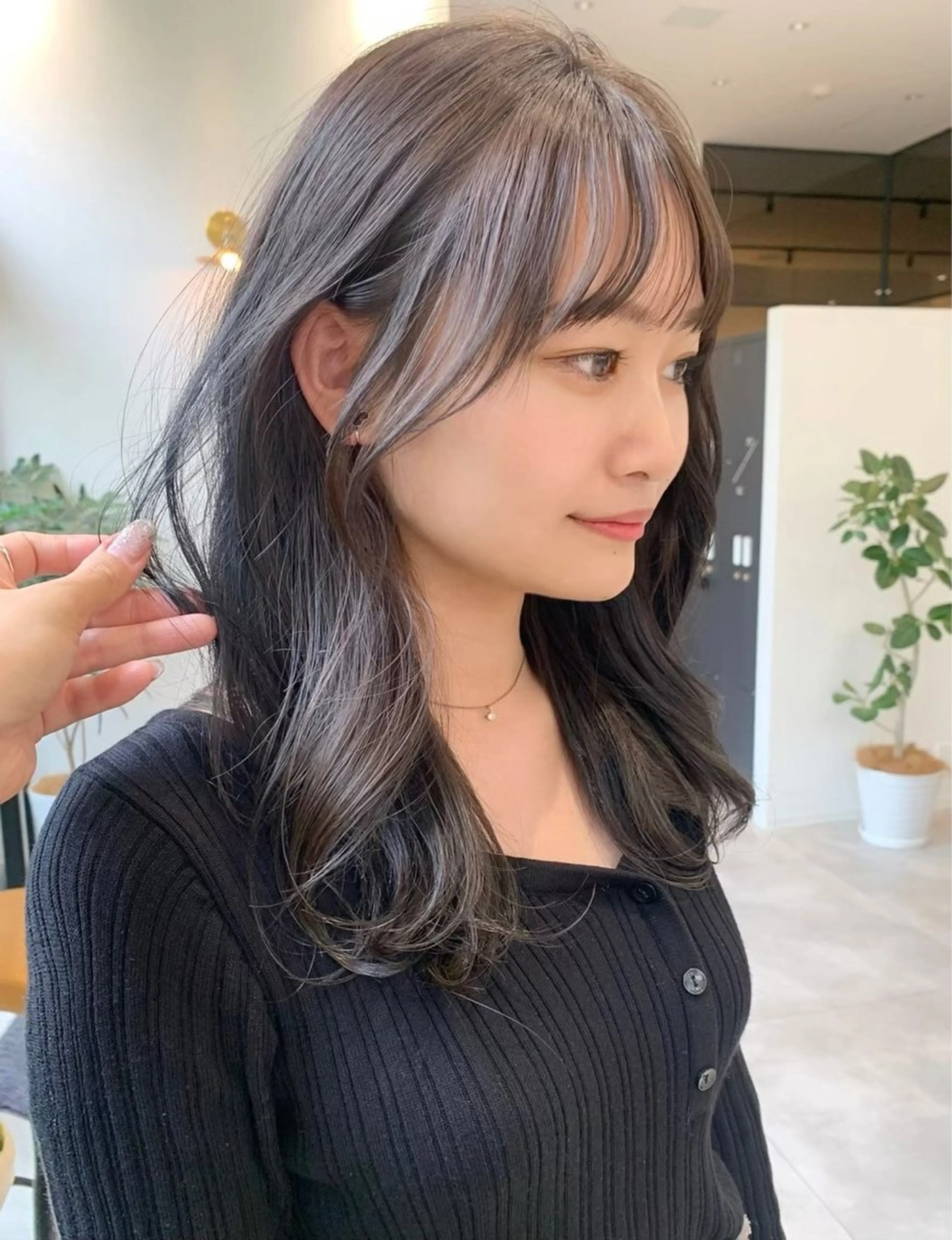 ミディアム パーマ 縮毛矯正 トリートメント i.+omotesando所属・🪞レイヤー/暖色カ ラー🧸mai🎀のヘアスタイル