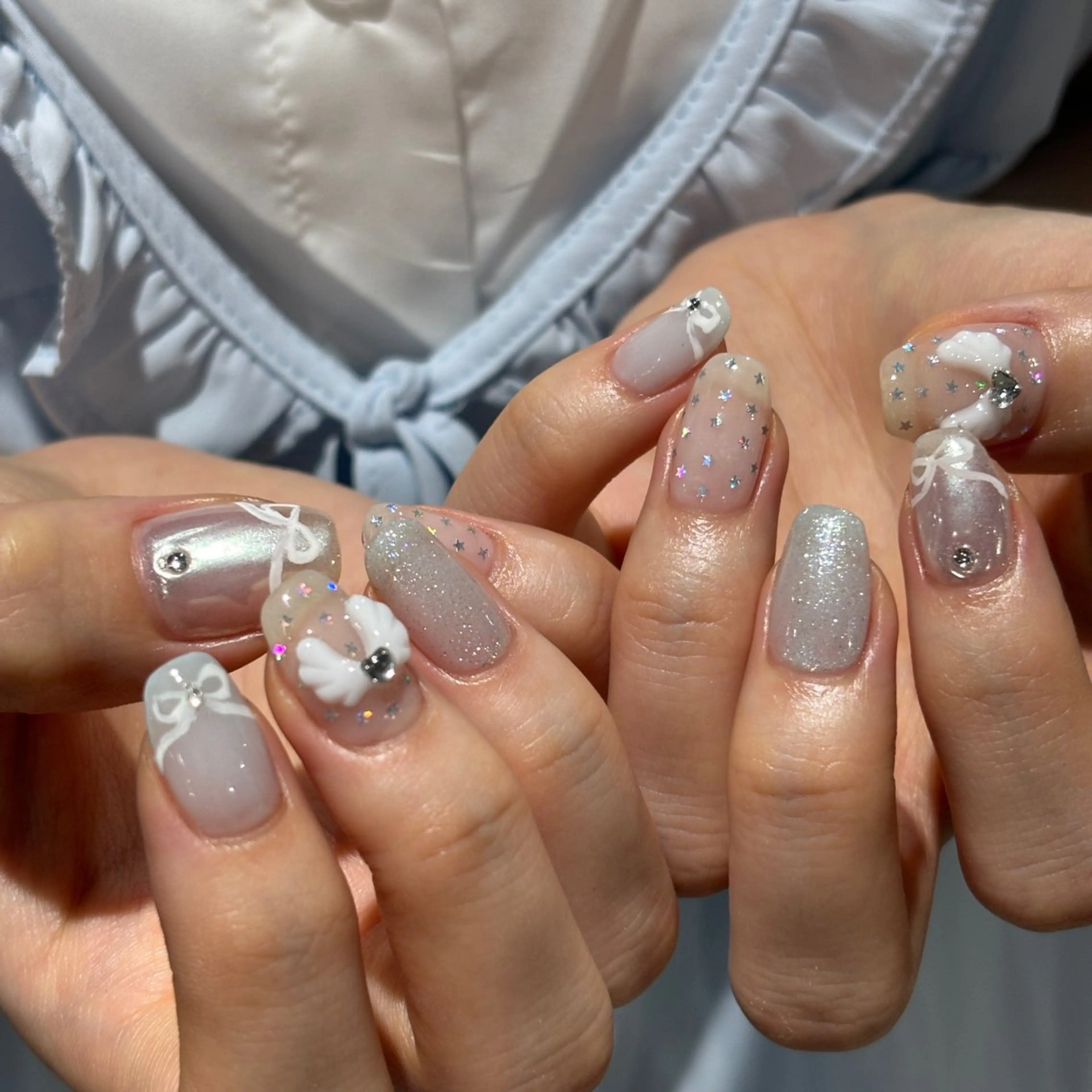 ネイル hinako /個性派ニュアンスのネイルデザイン