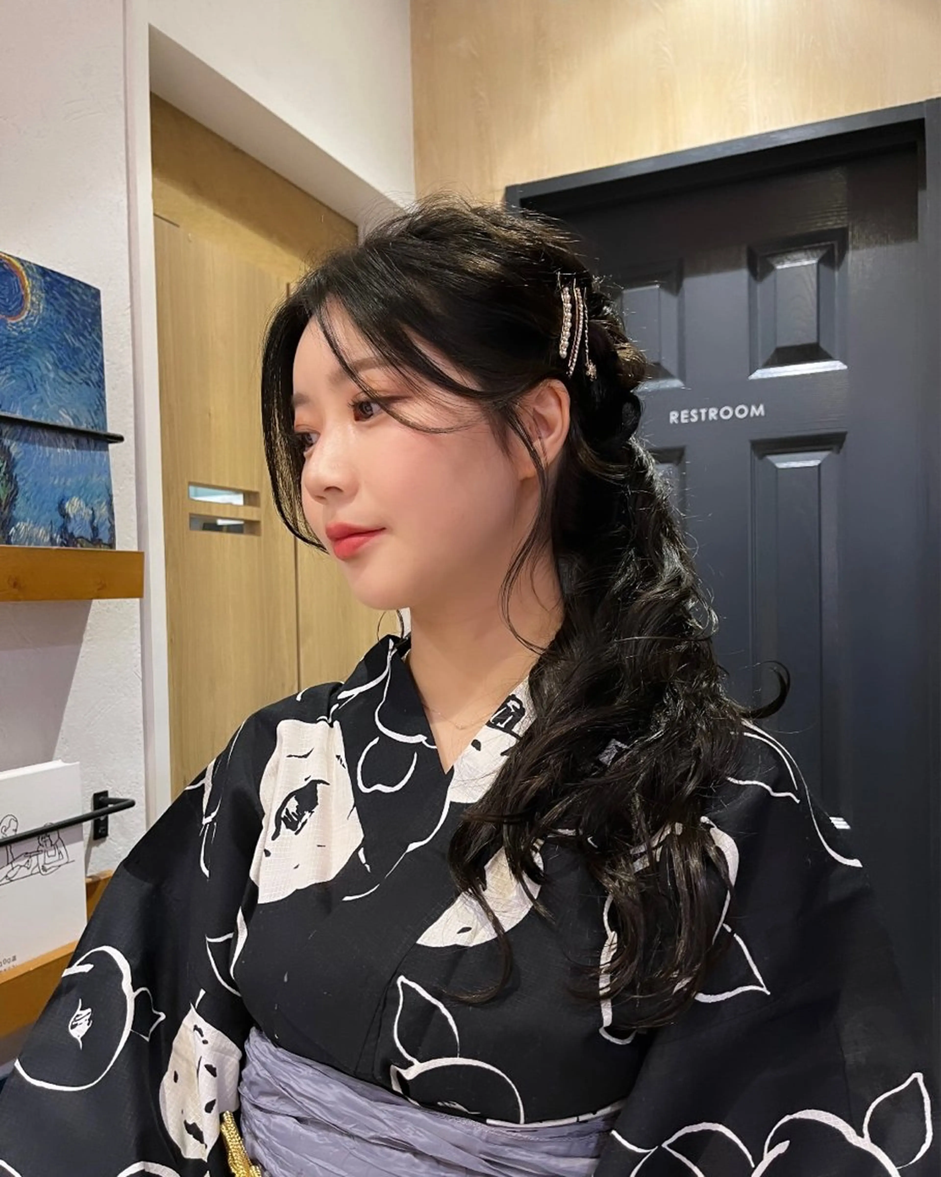 七夕限定価格🎋ヘアセット#平塚ヘアセット#平塚似合わせヘアセットの写真