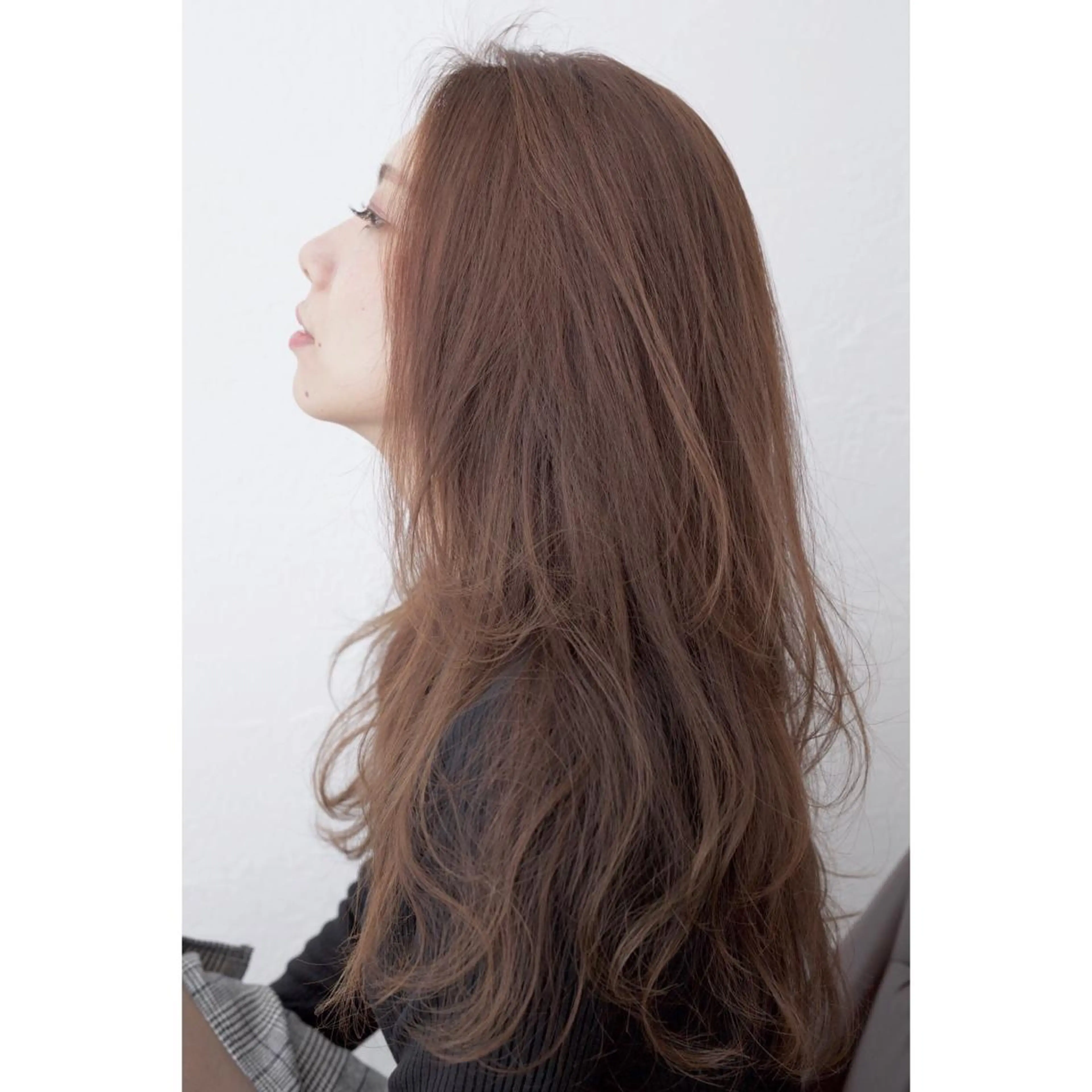 ロング カラー fio マナミのヘアスタイル