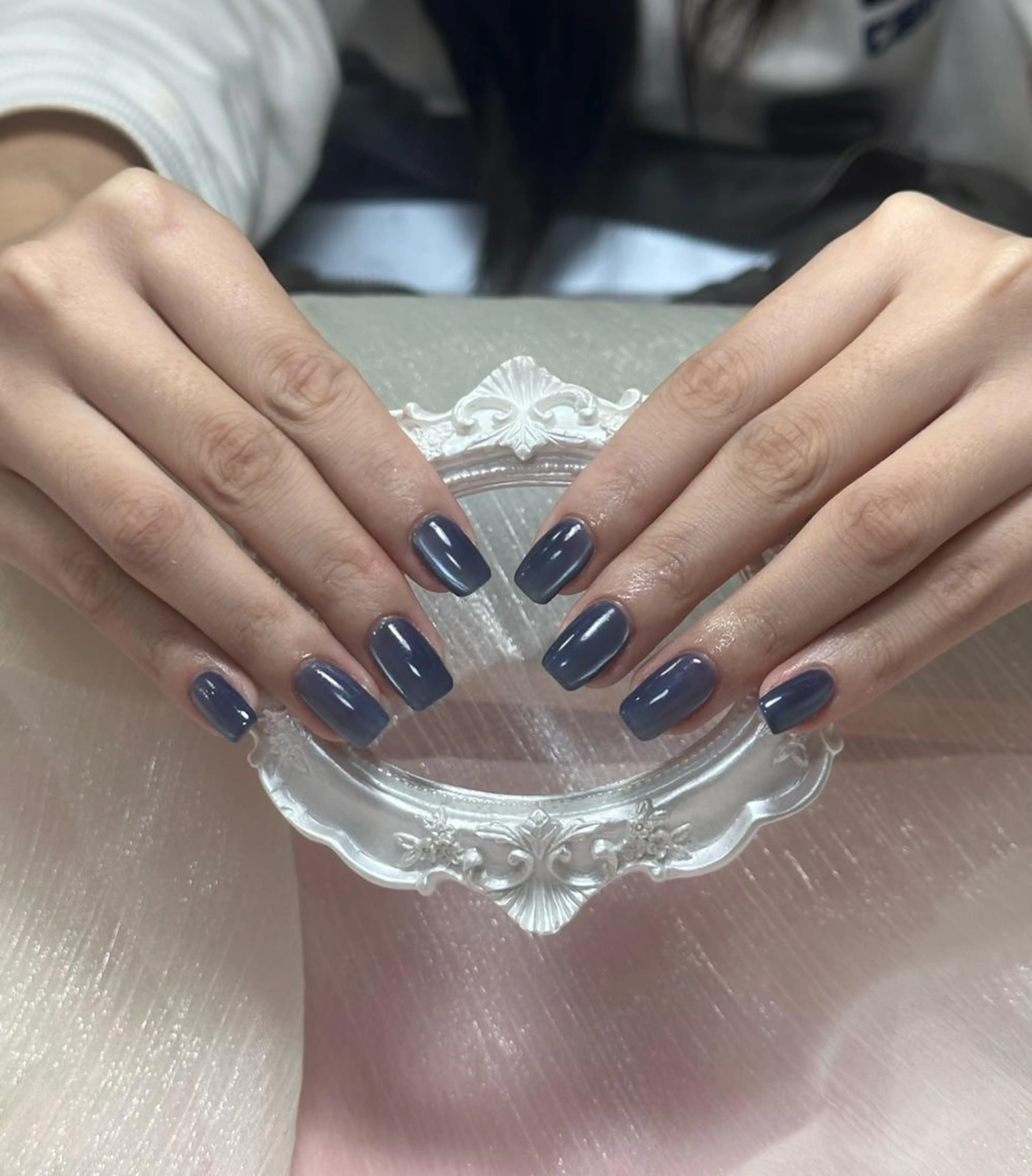 ★【初回ソフトジェルオフ無料】★HAND【艷】【躍動】【透明感】 宝石風orビー玉マグネットの写真