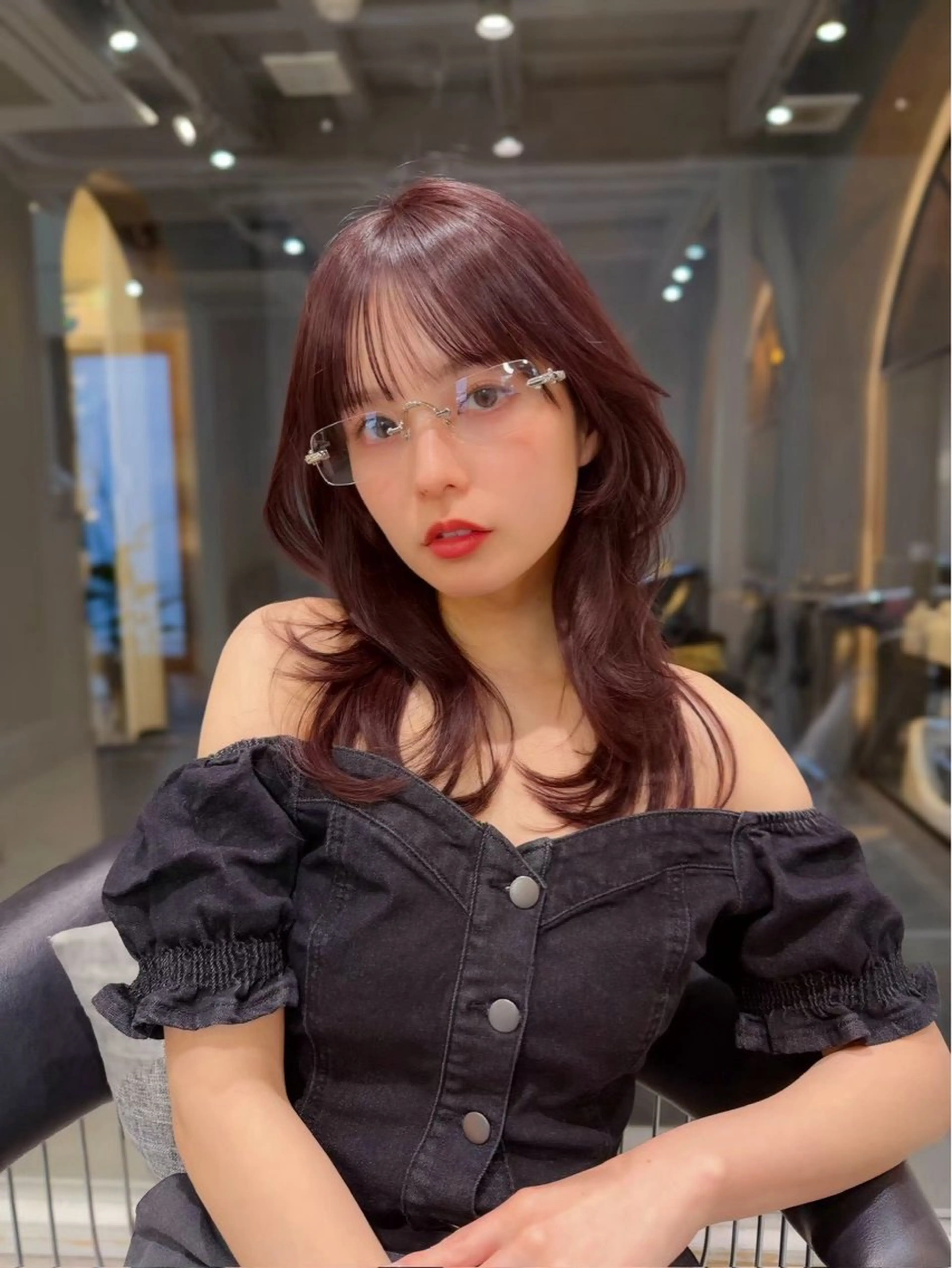 カラー 艶カラー🪽 ゆい🎀のヘアスタイル