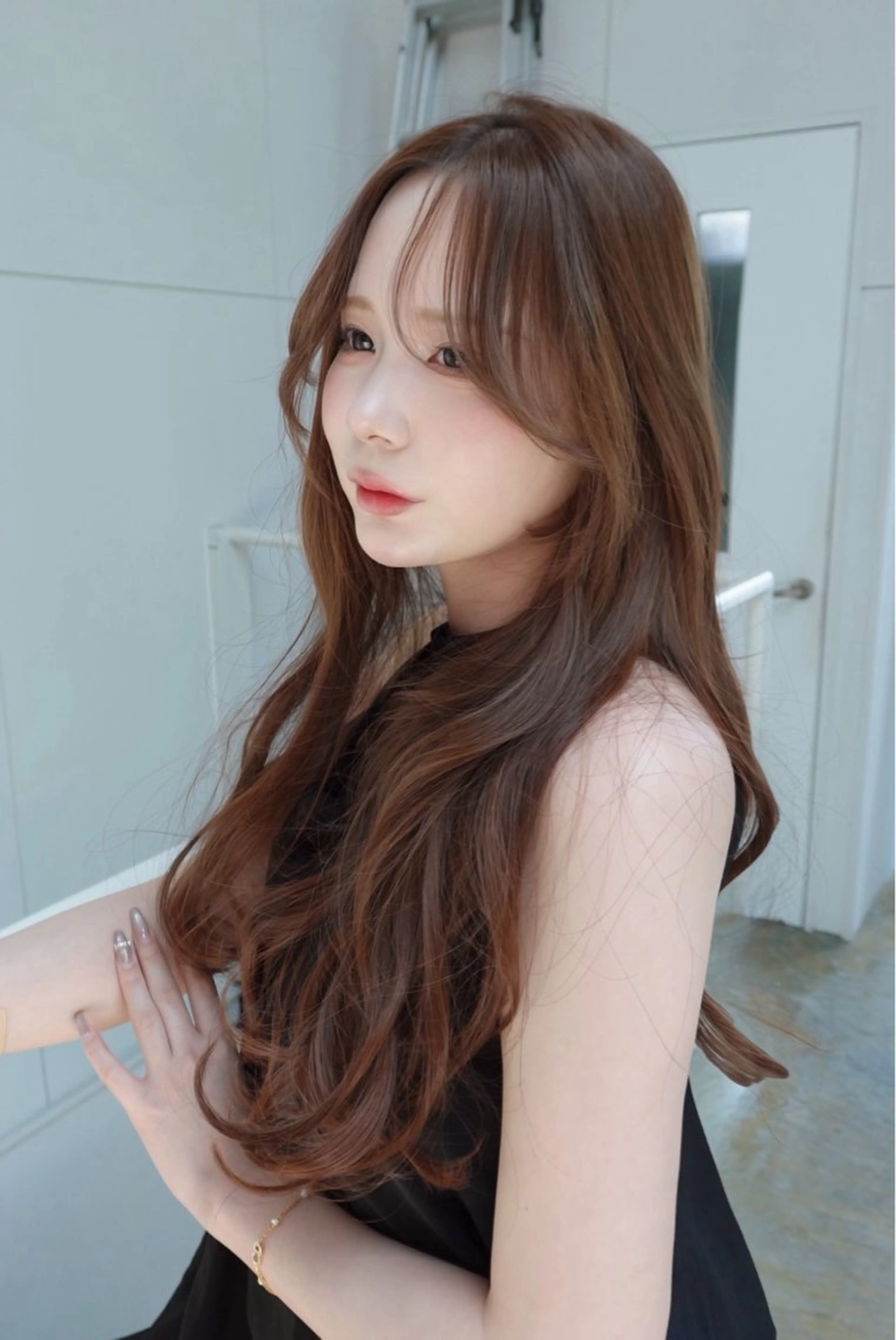 ロング misaki /京都 四条大宮🤎のヘアスタイル