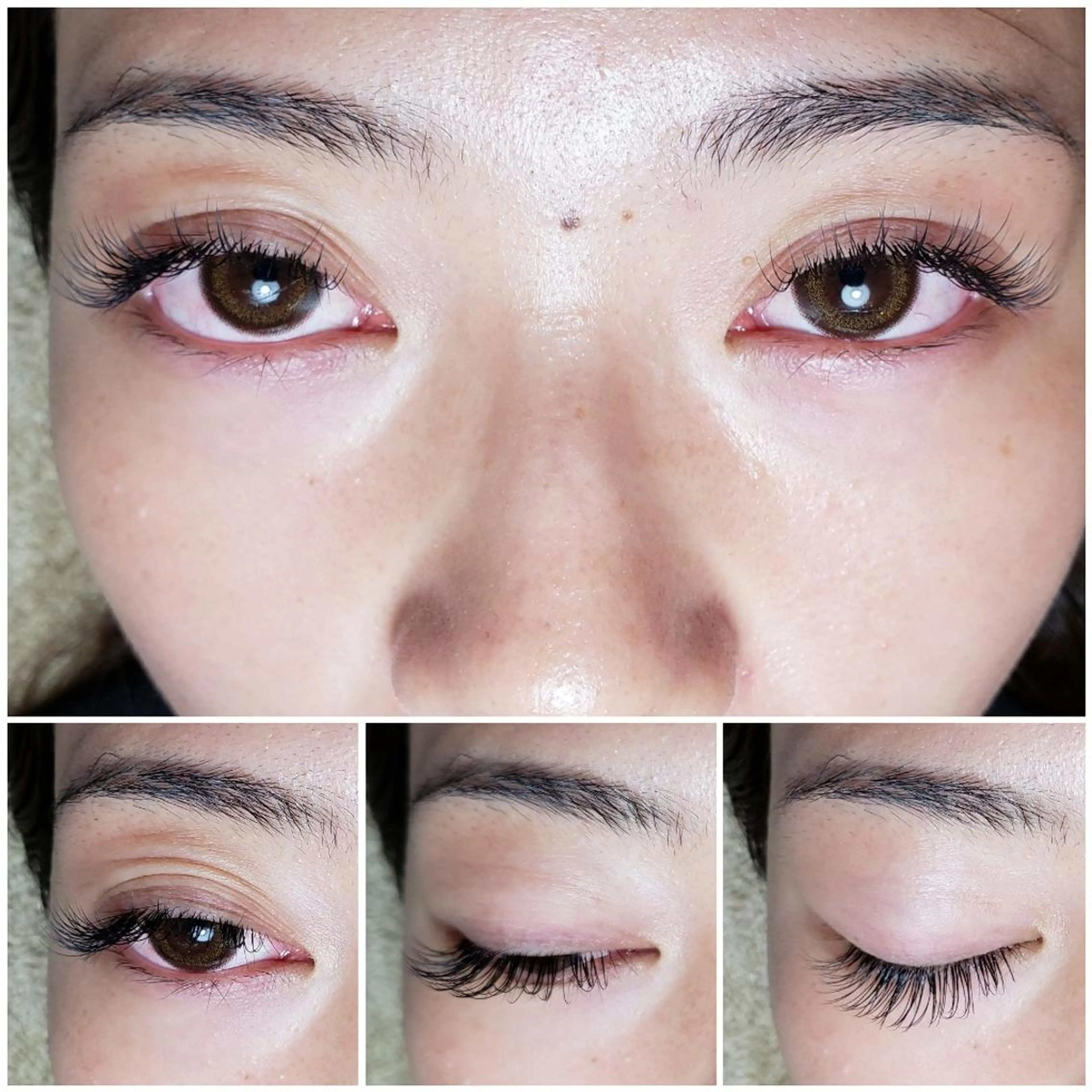 マツエク・マツパ キュート Dカール Rouge ・ K  　のマツエク・マツパデザイン