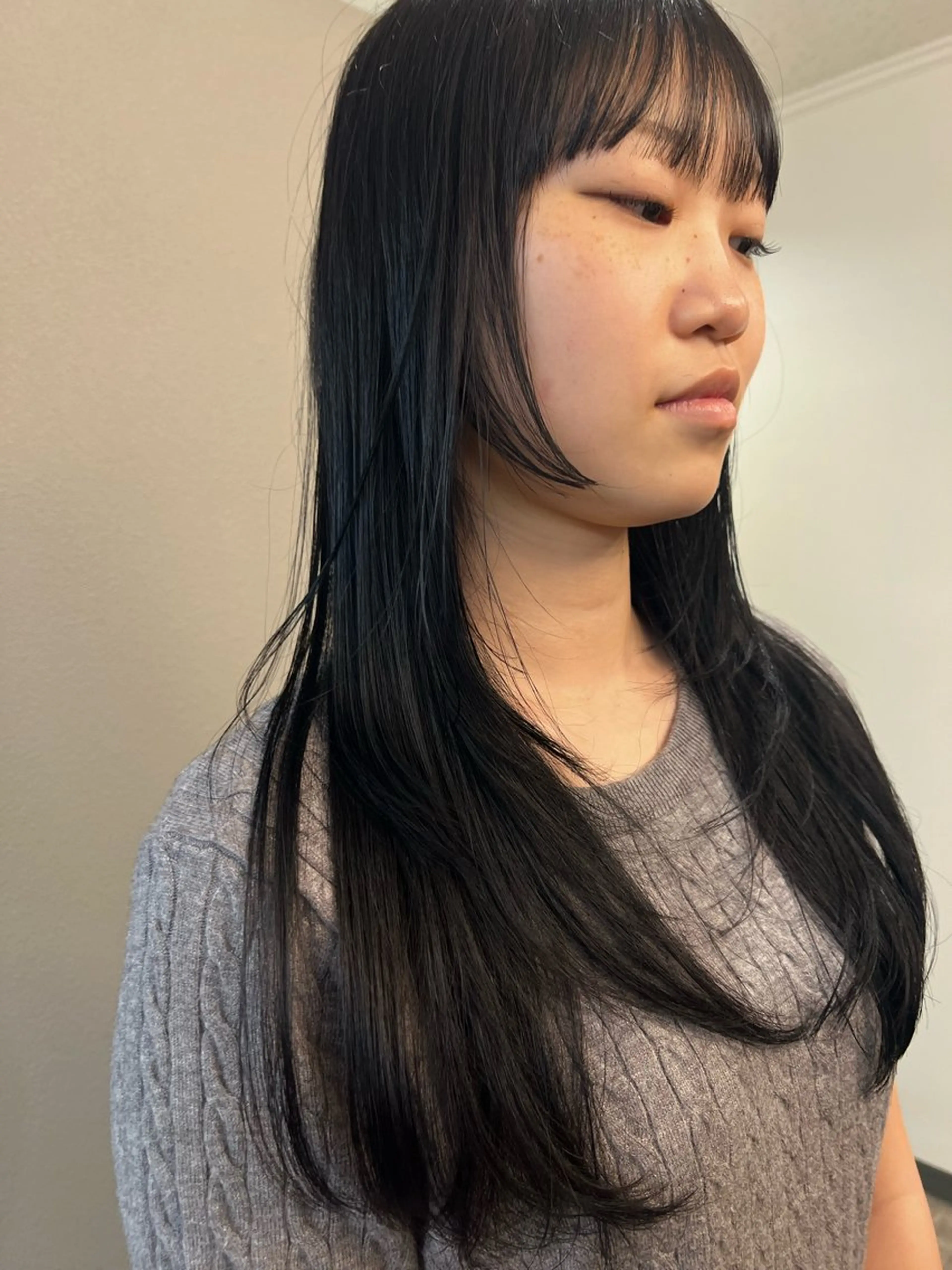 ロング カラー カット ヘアカラー パーマ/透明感カラー 元町🌱takutoのヘアスタイル