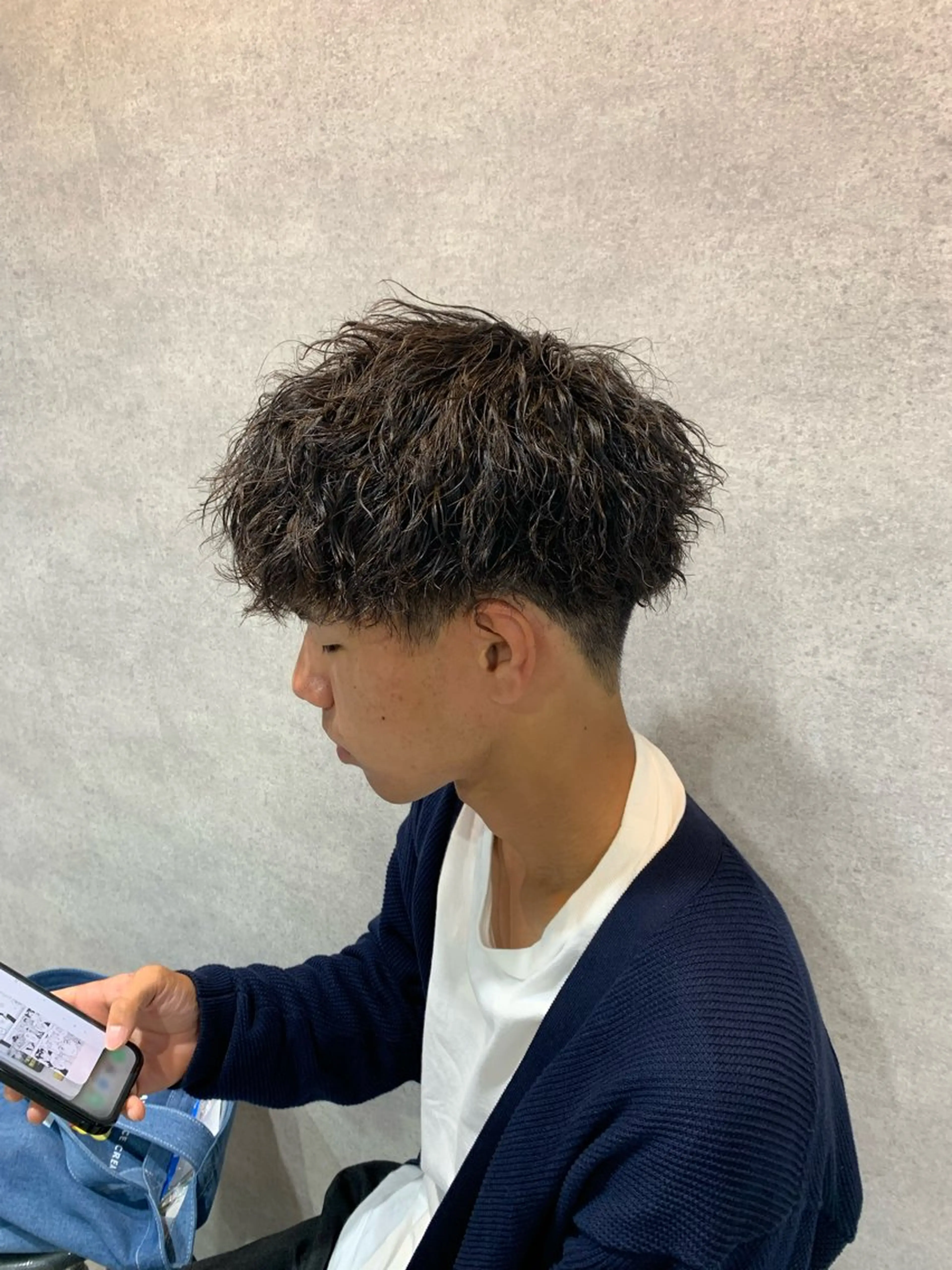 ショート パーマ メンズ メンズパーマ ⚡️メンズ特化⚡️ RYUKIのヘアスタイル