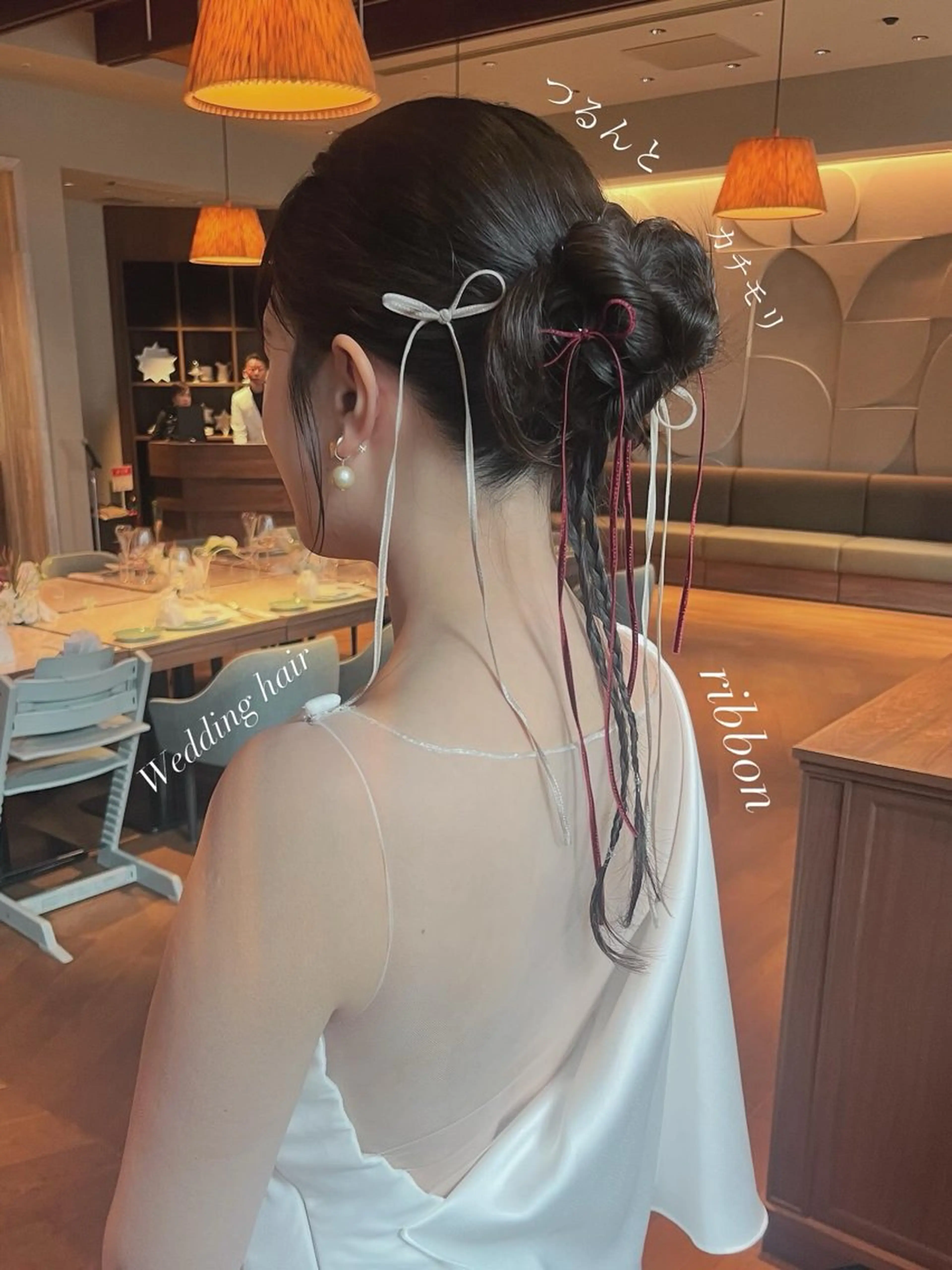 ロング ヘアアレンジ ヘアセット 山田 知佳のヘアスタイル