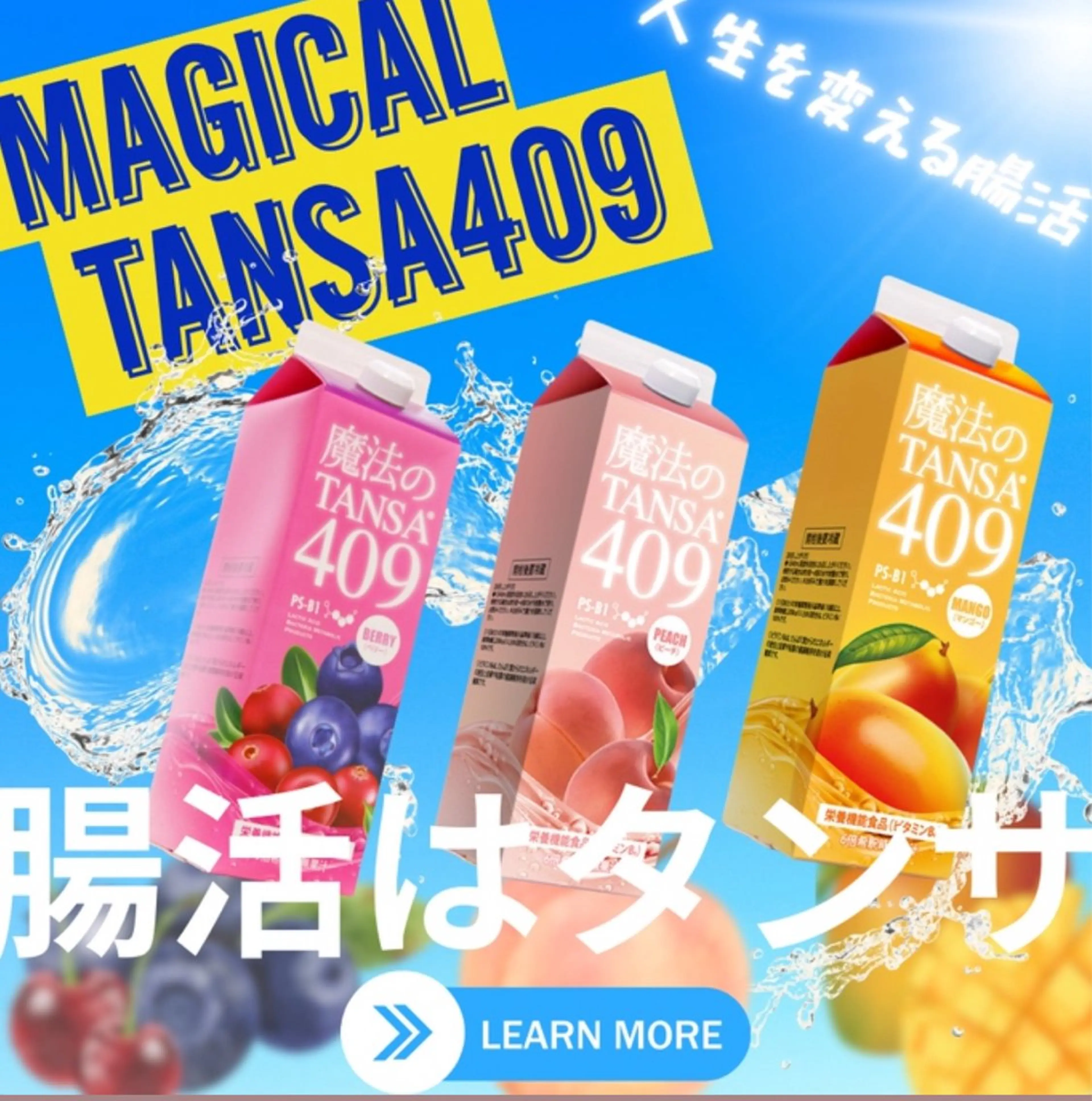 腸活プログラム＋魔法のTANSA約1ヶ月分付き🪄の写真