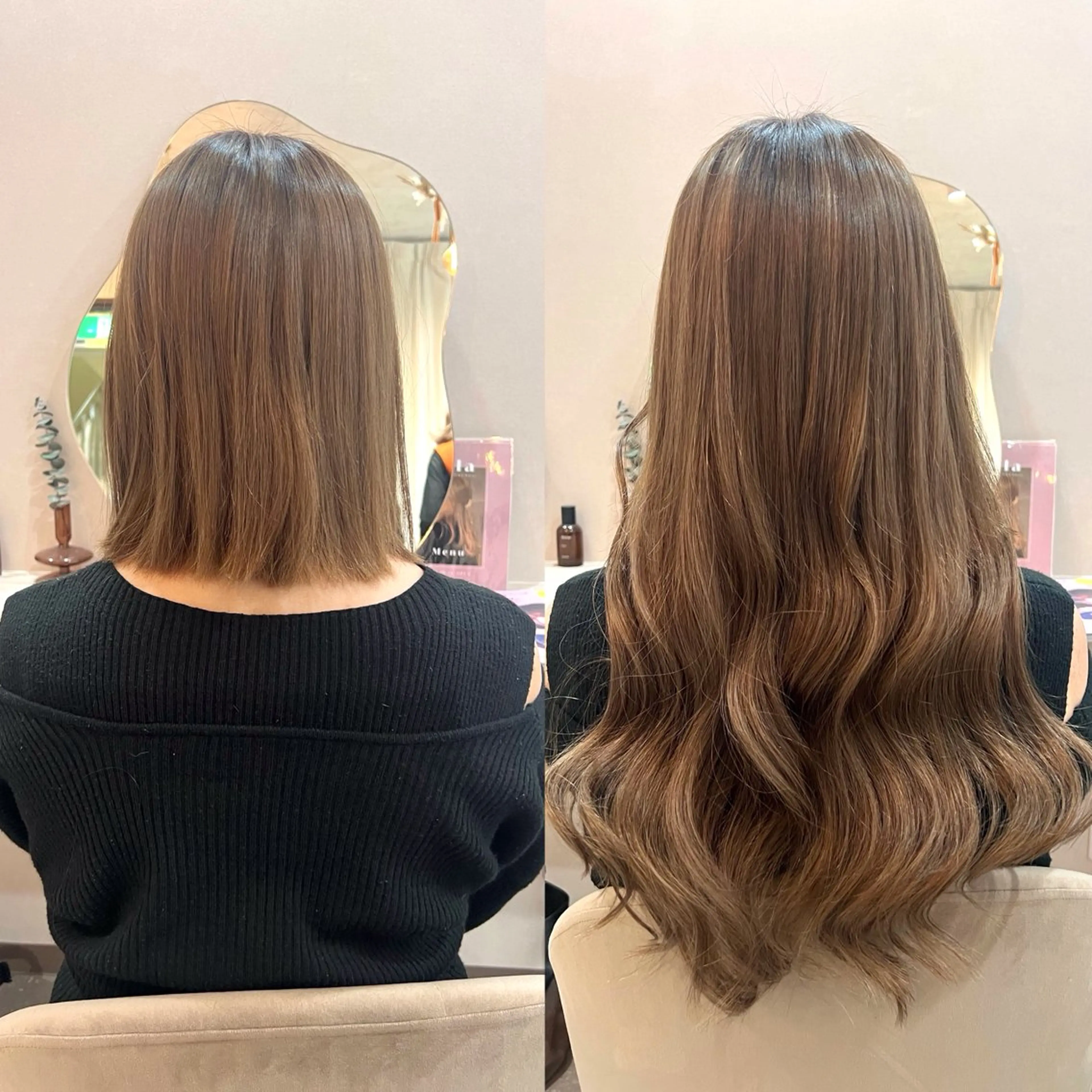 ショート エクステ＆ヘアセット Milaのヘアスタイル