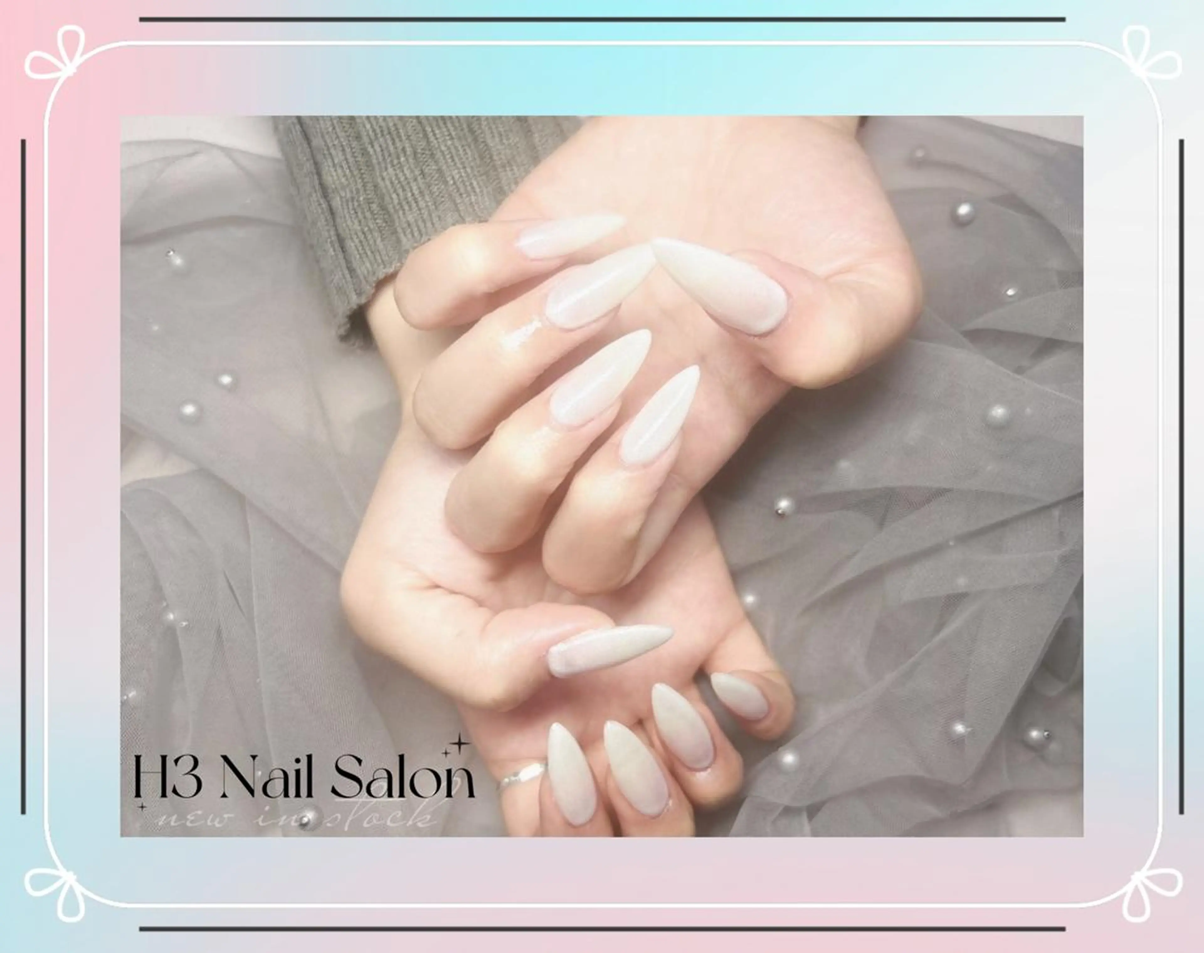 ロング Dione Nail みきのネイルデザイン