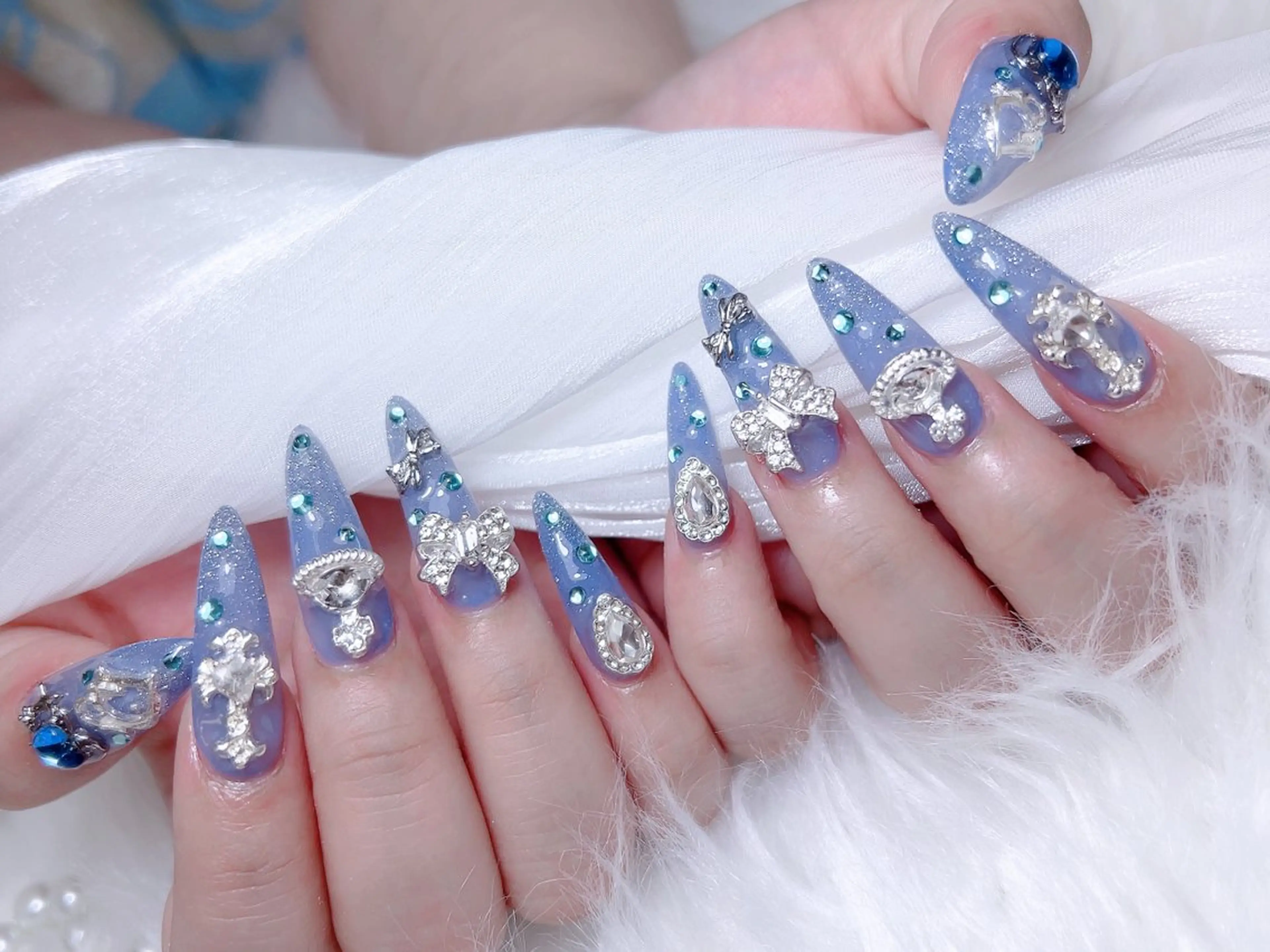 ネイル M🌷nail 長さだし専門店のネイルデザイン