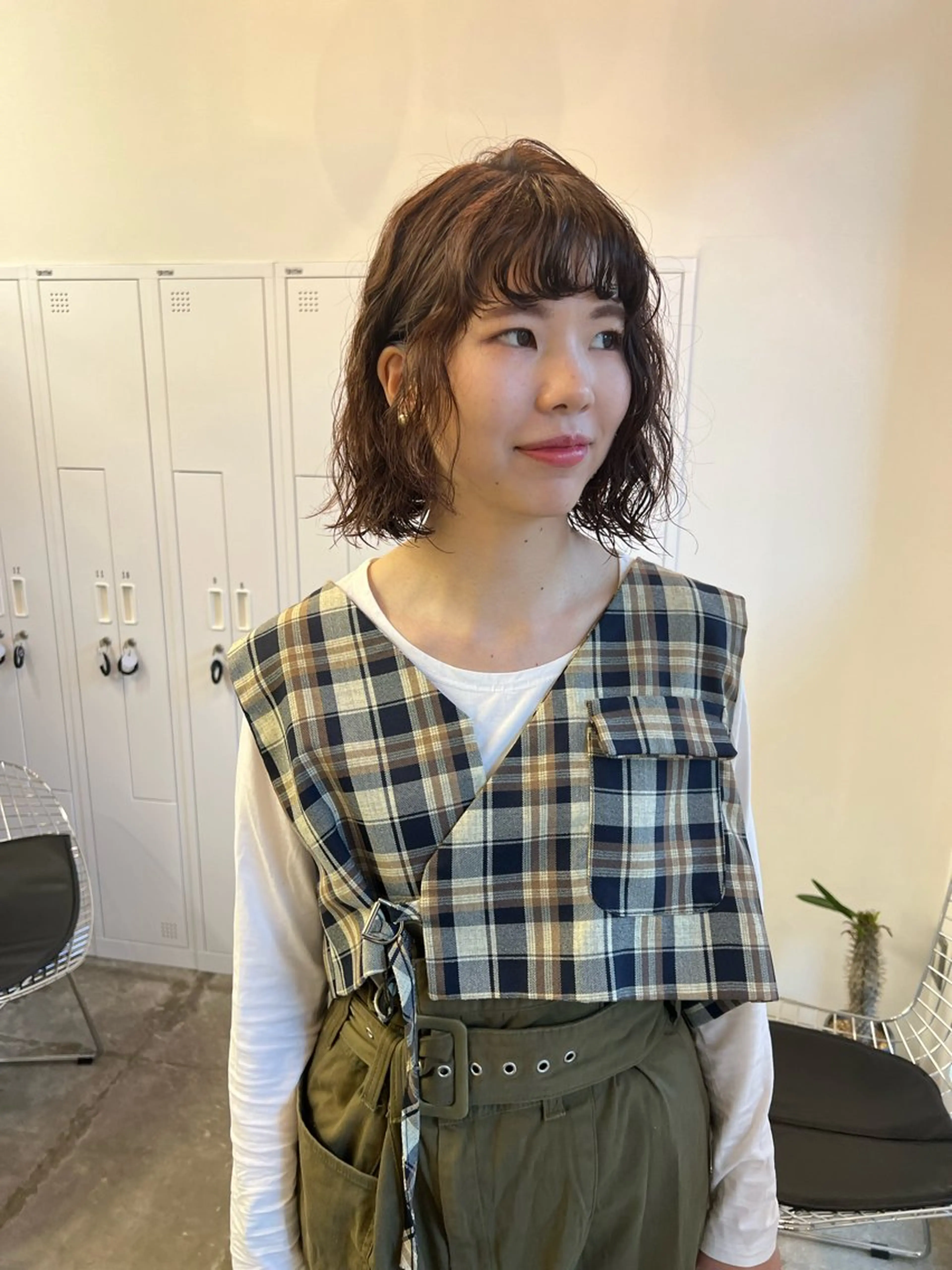 パーマ 近藤 千裕のヘアスタイル
