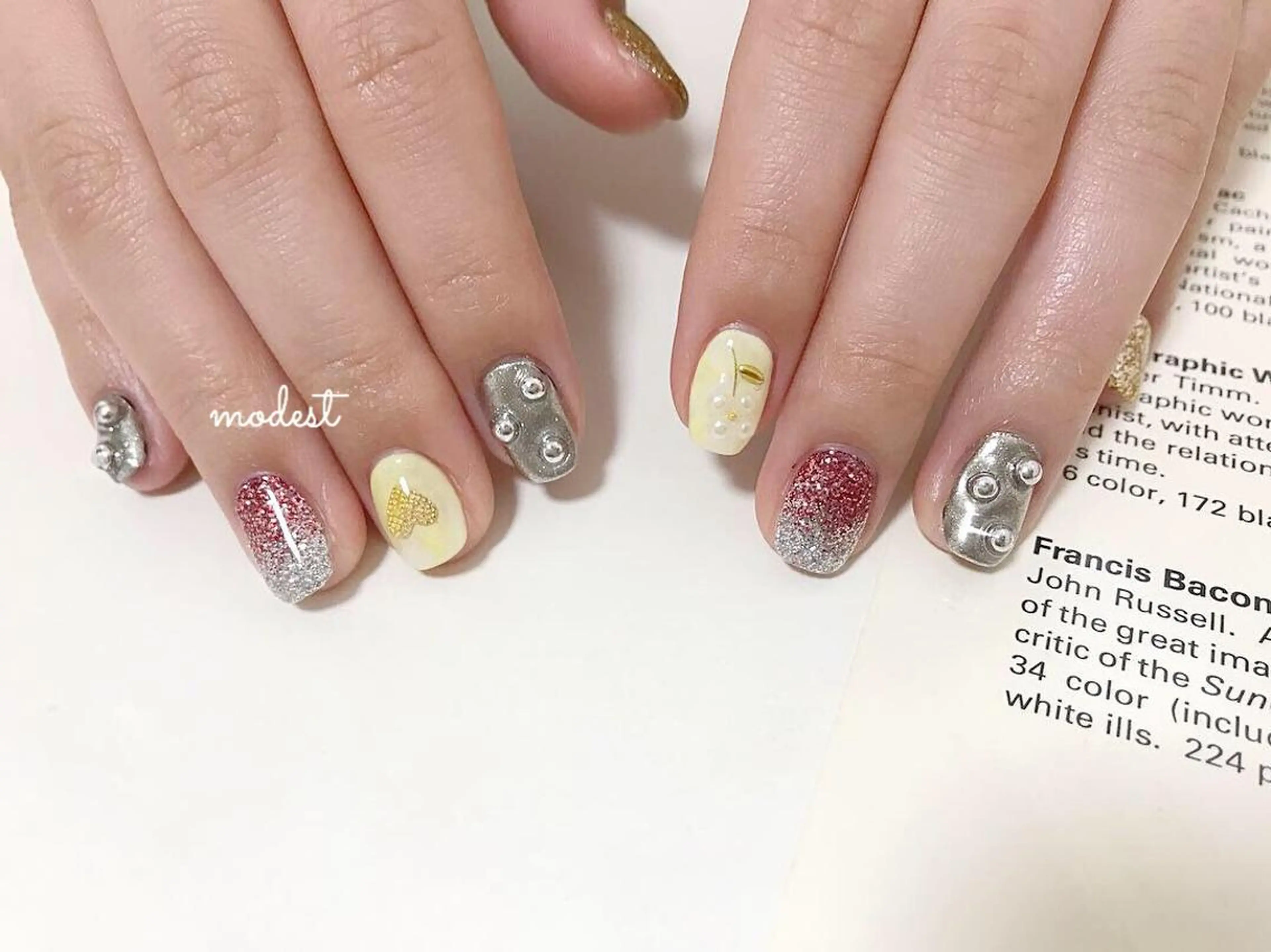 ネイル 久田 悠佳のネイルデザイン