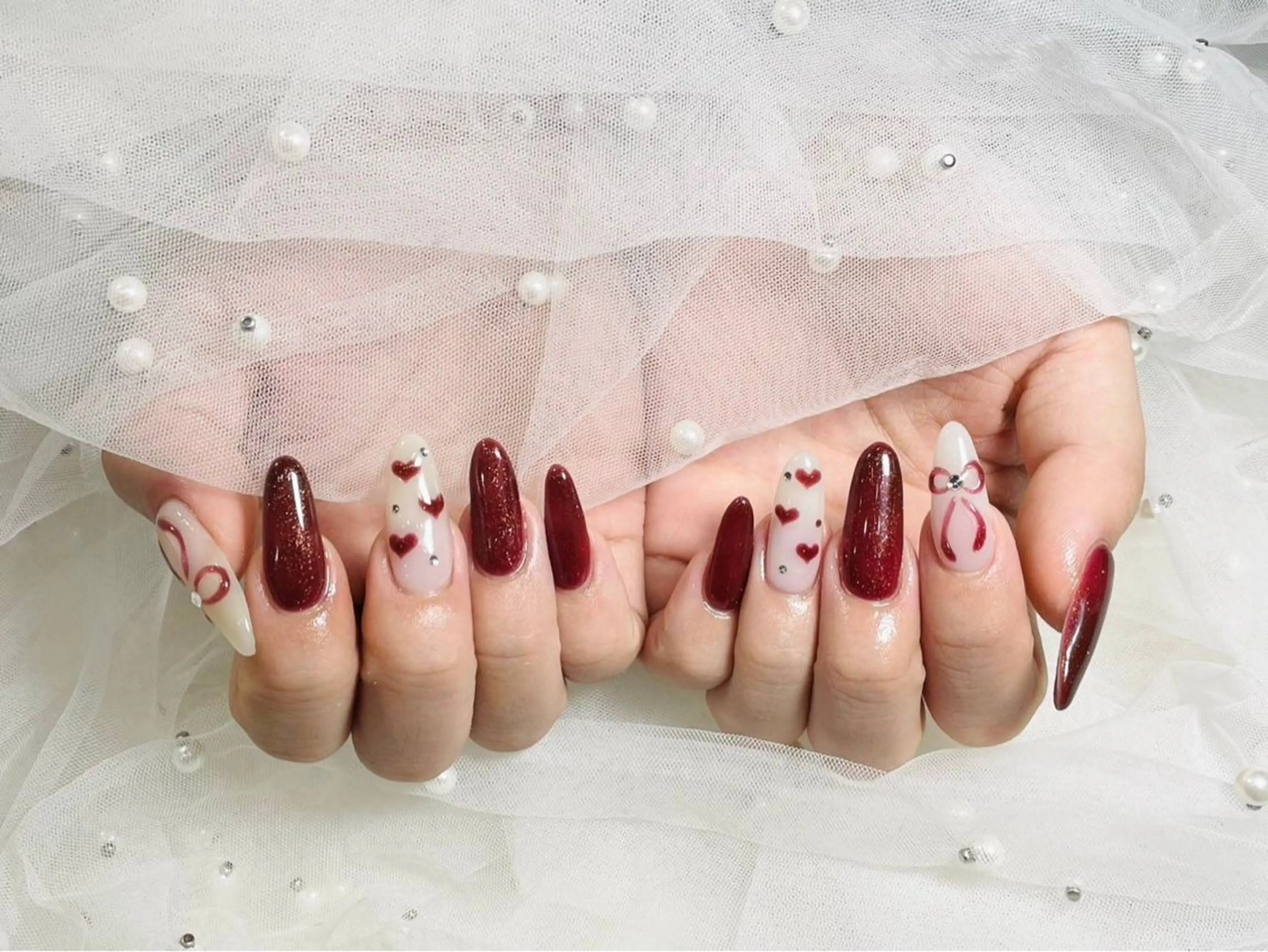 ネイル ハンドネイル Nami ‧₊💎.*˚のネイルデザイン