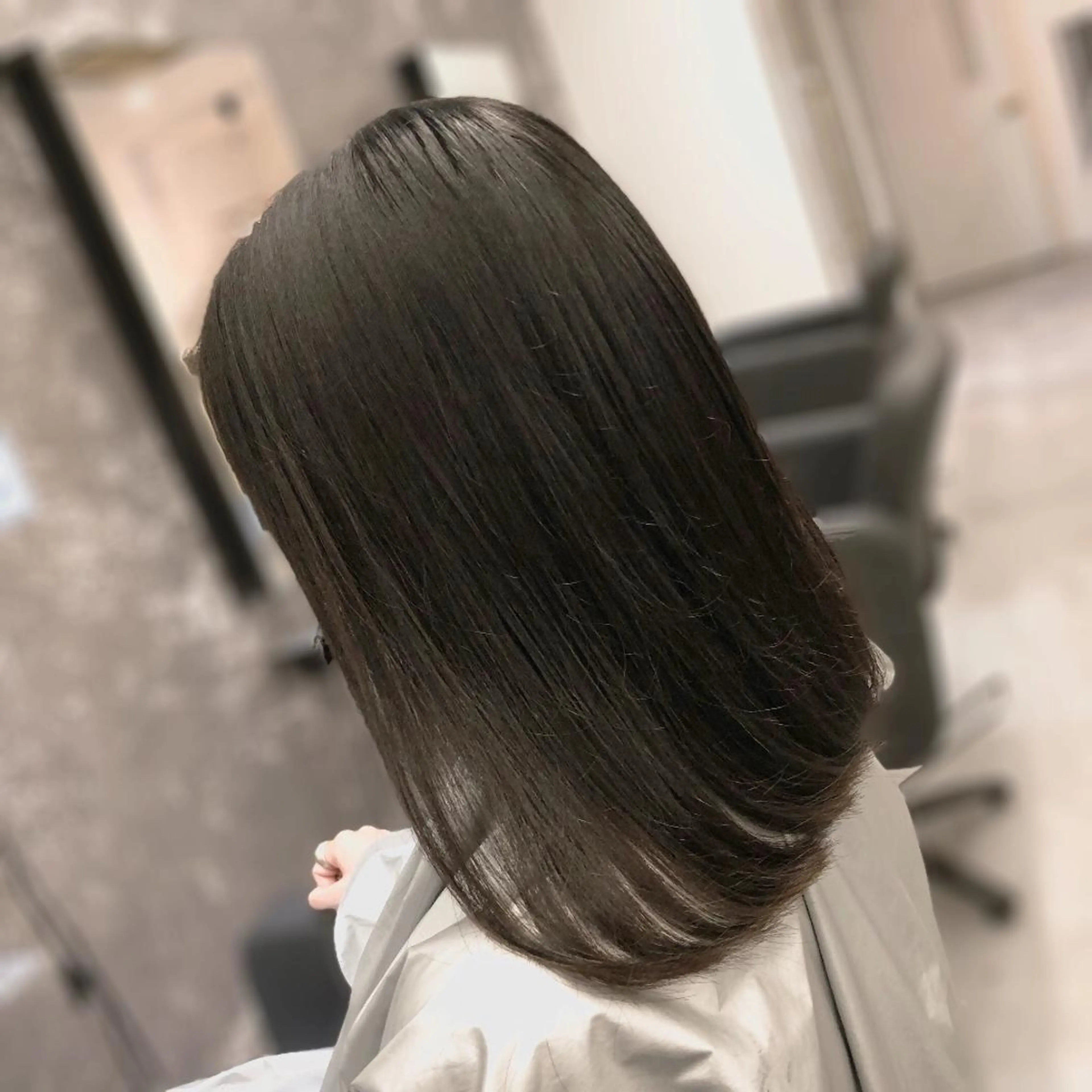 ミディアム 外国人風カラー アンドウ ユウ/ レイヤーカット/韓国のヘアスタイル