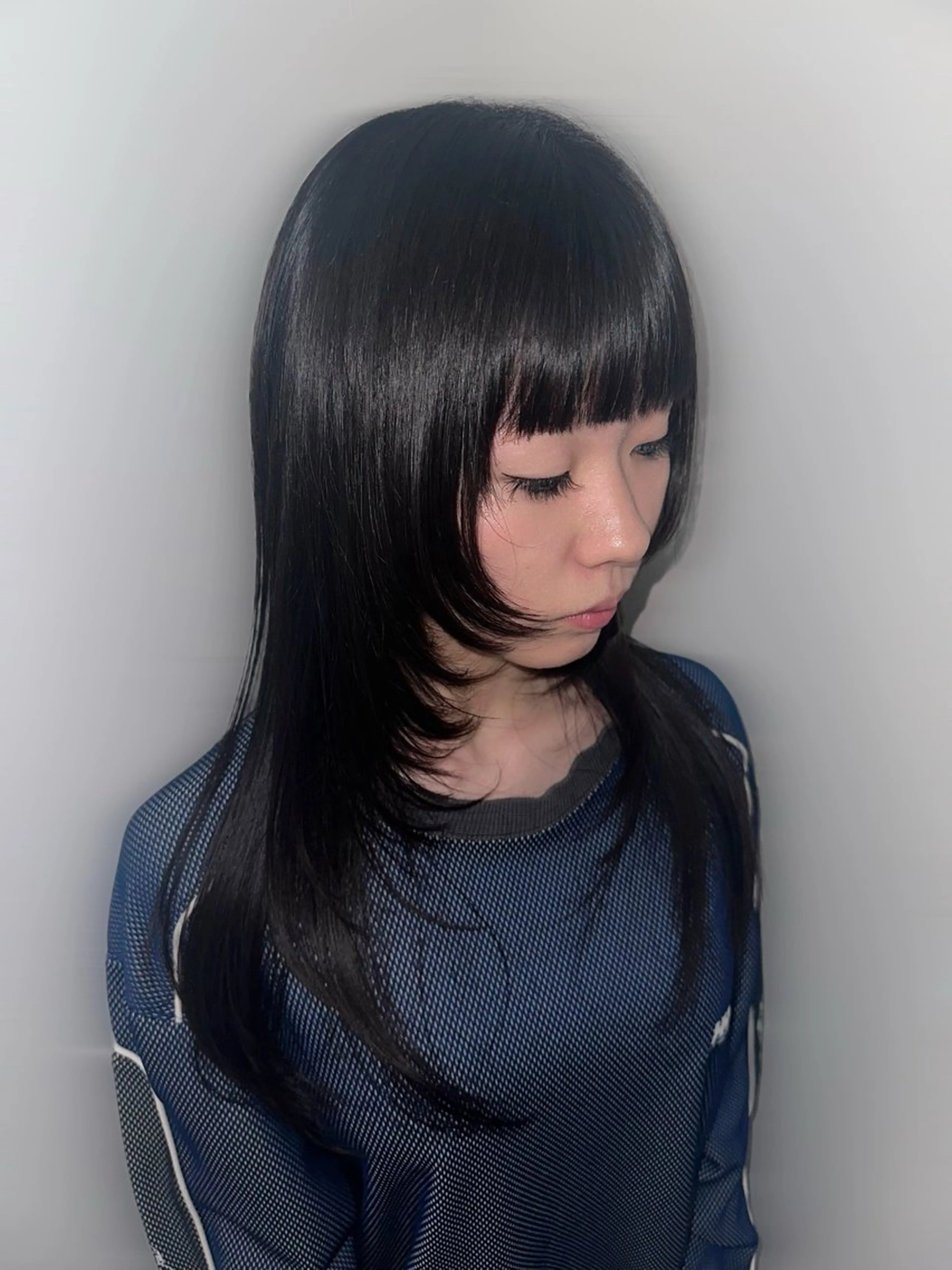 ロング ブリーチ・レイヤ ー特化🔥 ちかまるのヘアスタイル