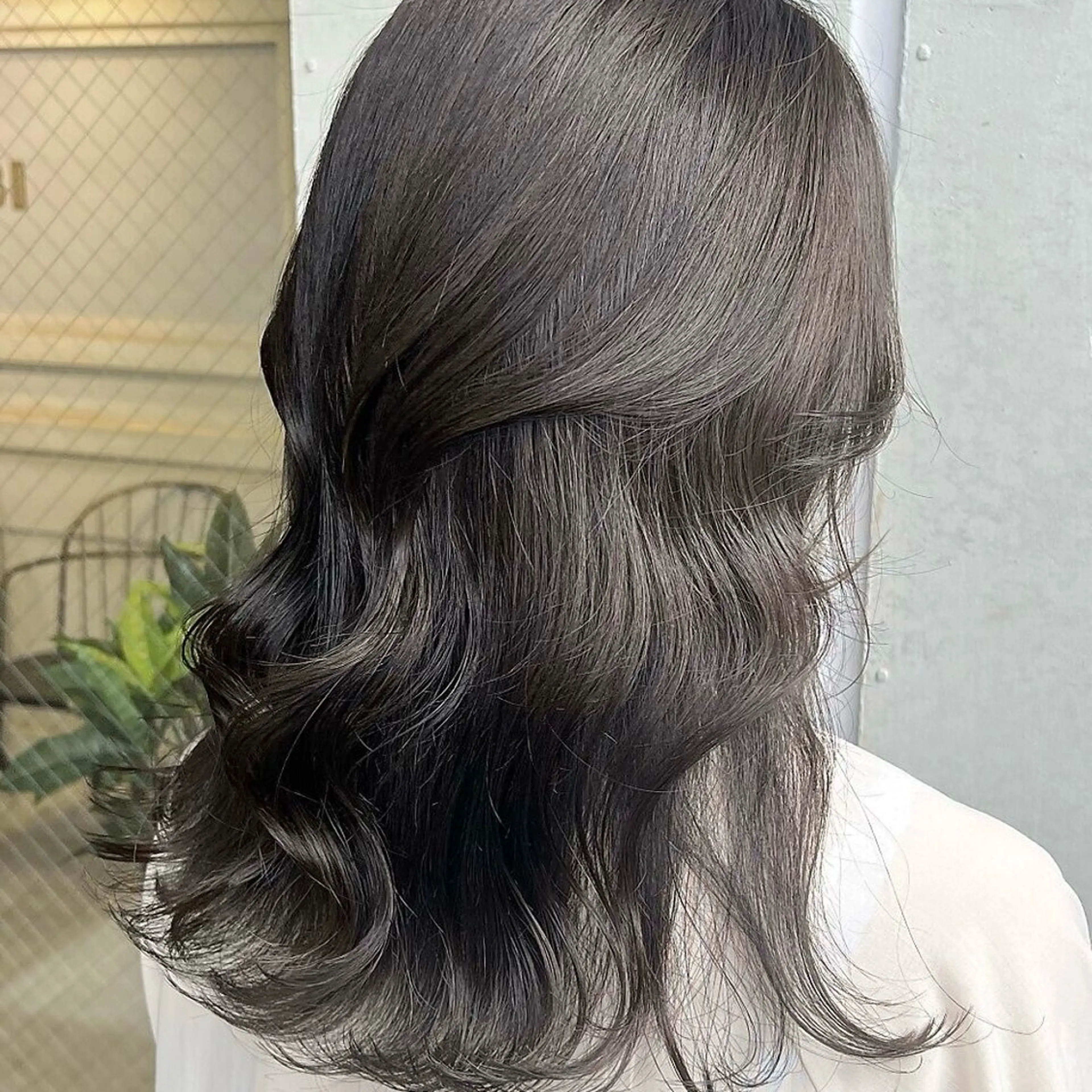 セミロング 💖ダブルカラー/ ケアカラー/レナ💖のヘアスタイル