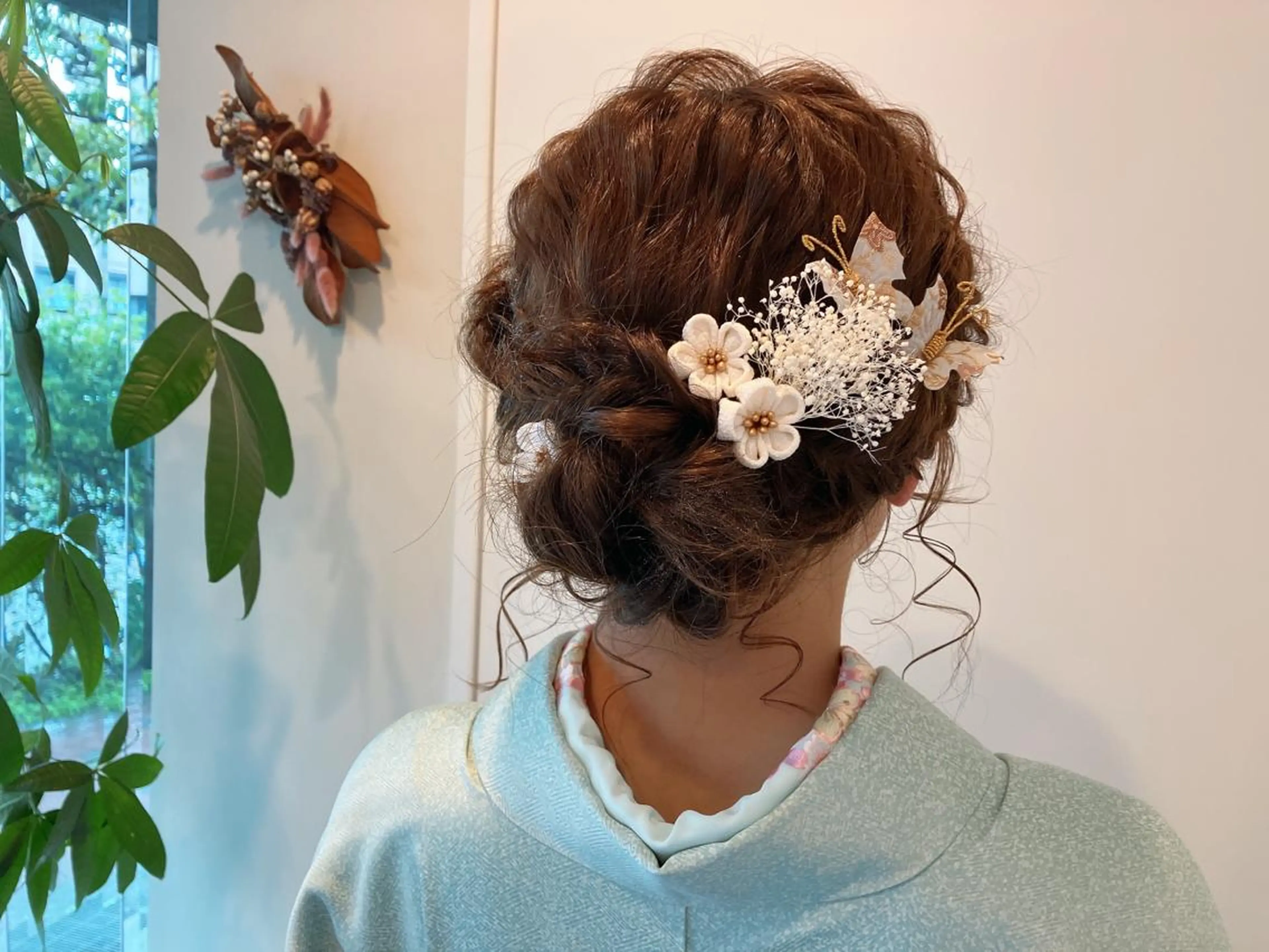 ヘアアレンジ 卒業式のヘアスタイル Hair&Make Nahoのマツエク・マツパデザイン