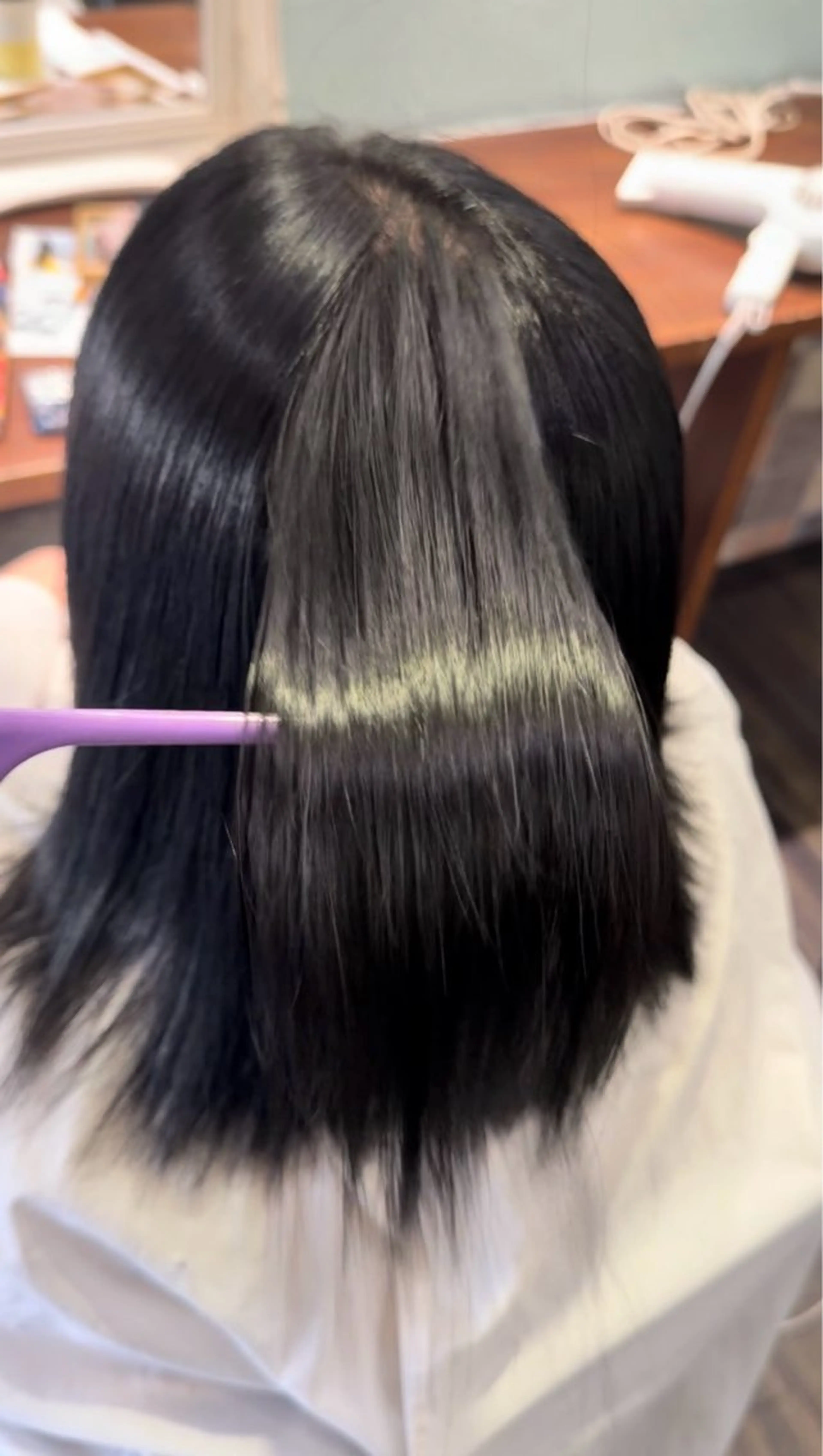 艶サラ美髪矯正+トリートメント+カットの写真