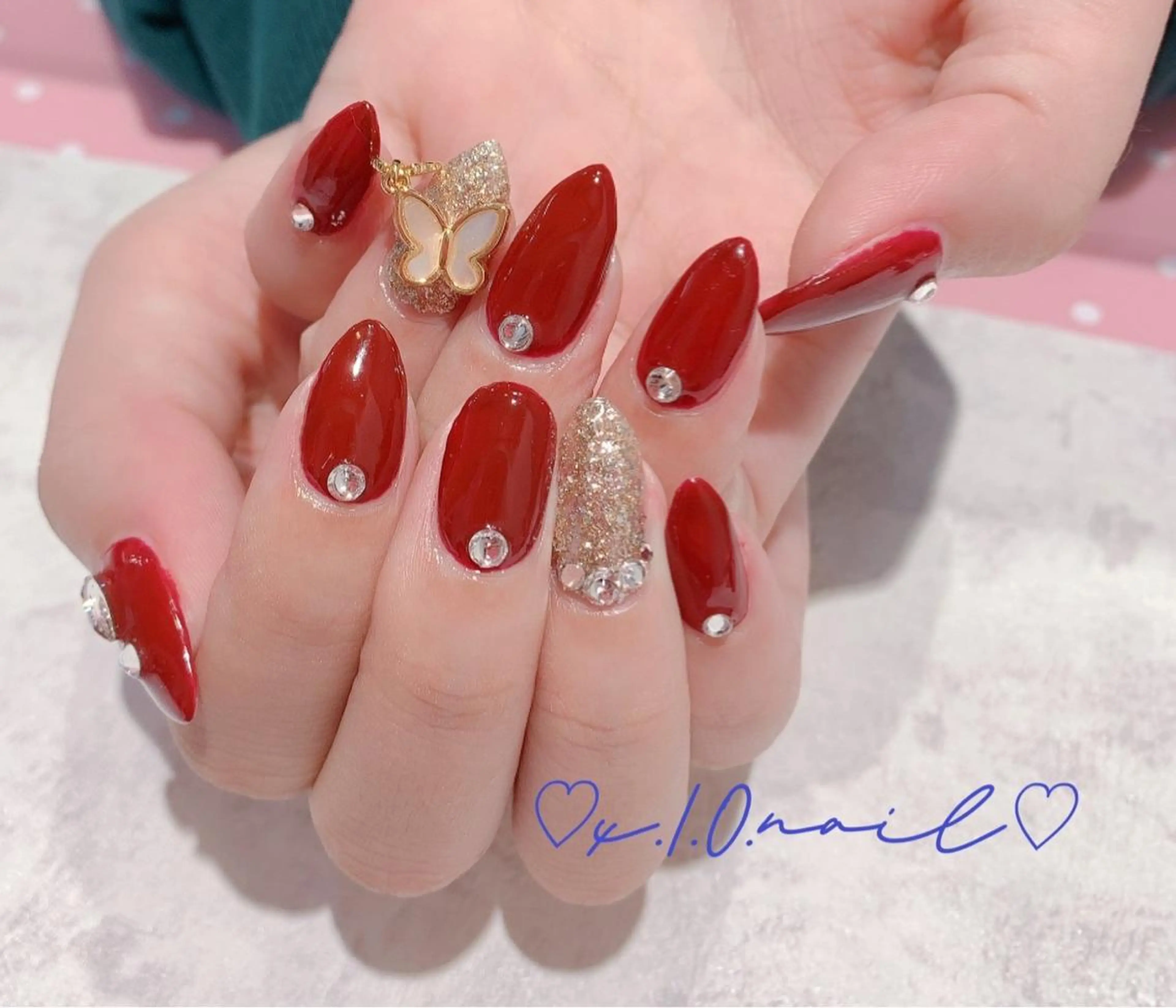 ネイル アニマル柄 アートネイル ニュアンスネイル ネイルチップ ハンドネイル x.1.0.nail ♡Cのネイルデザイン